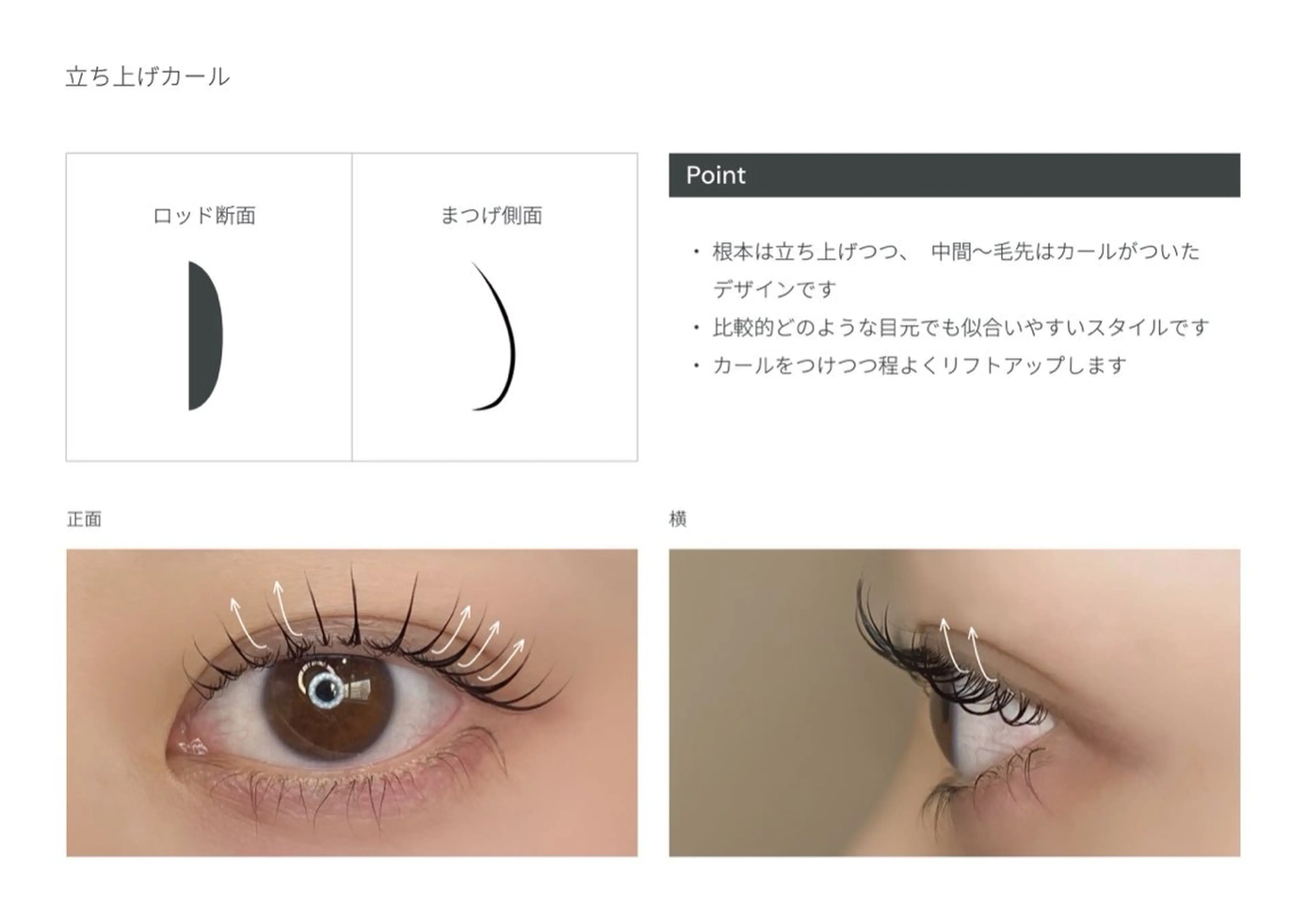 マツエク・マツパ Miura Ayakaのマツエク・マツパデザイン