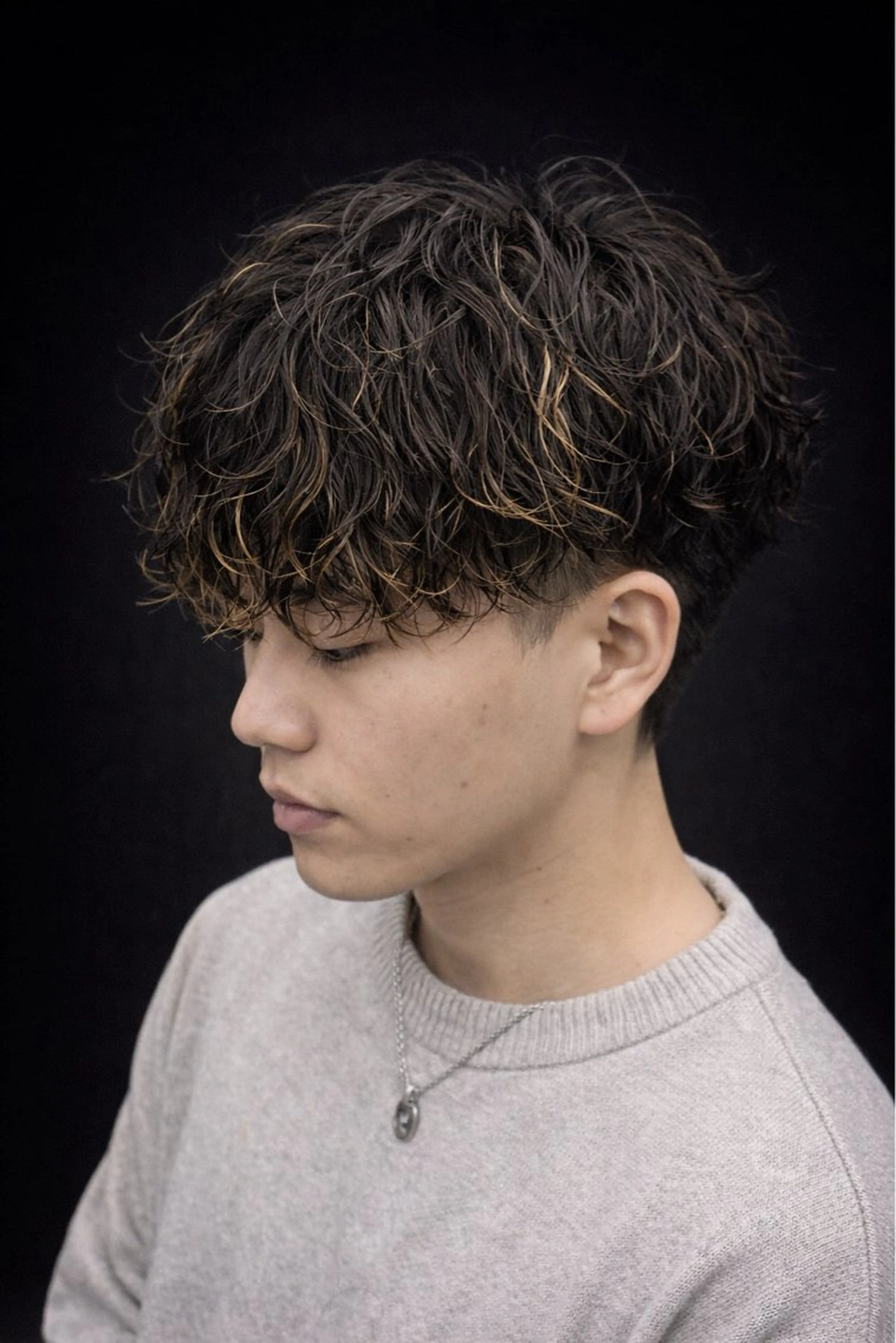 パーマ メンズ カット パーマ 👑駅近メンズサロン パーマ特化北千住👑のヘアスタイル