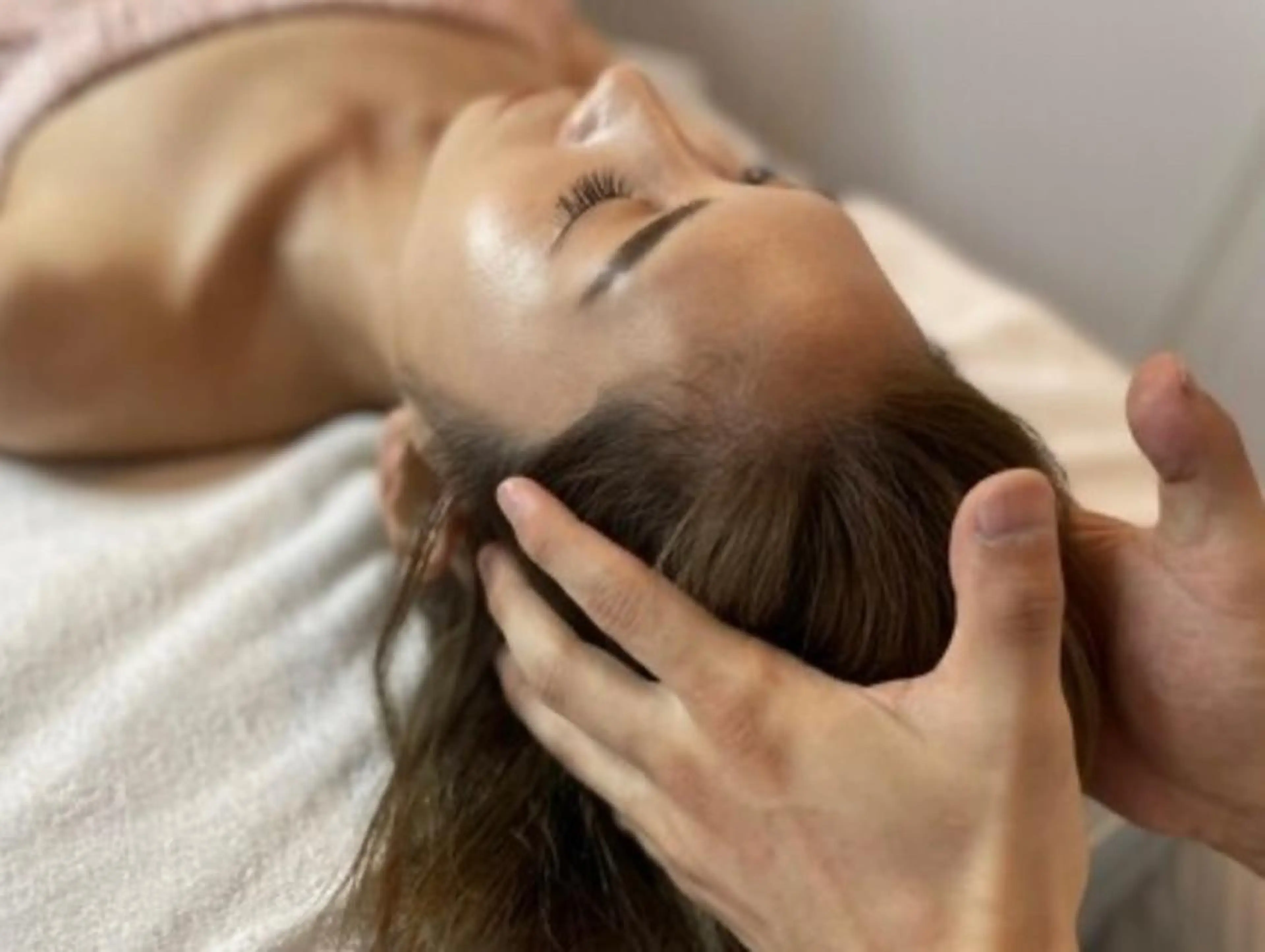 快眠ドライヘッドマッサージの写真