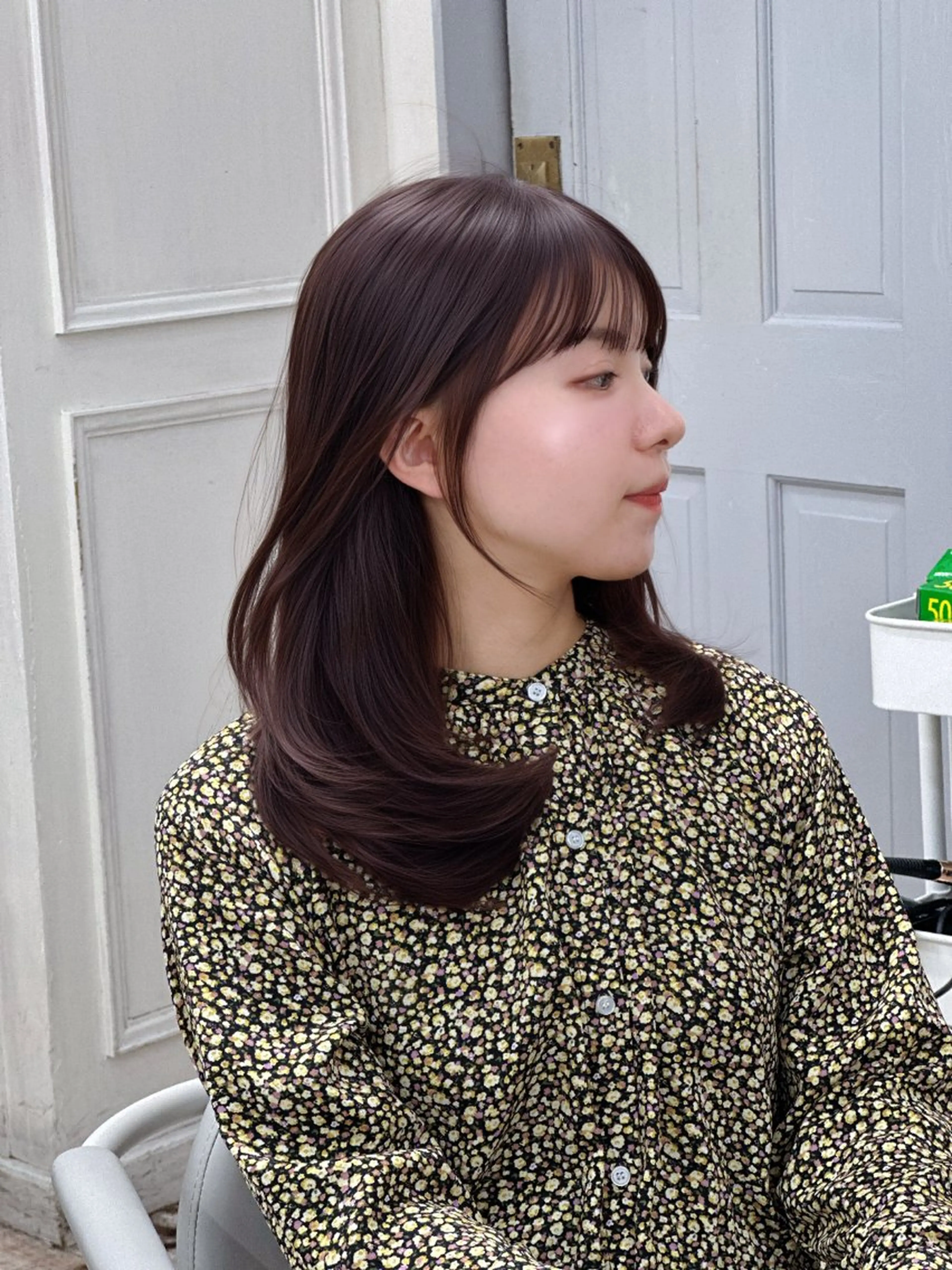 【期間限定】✨💍ミディアムレイヤーカット➕ヘアカラー➕最高級TR💍✨の写真