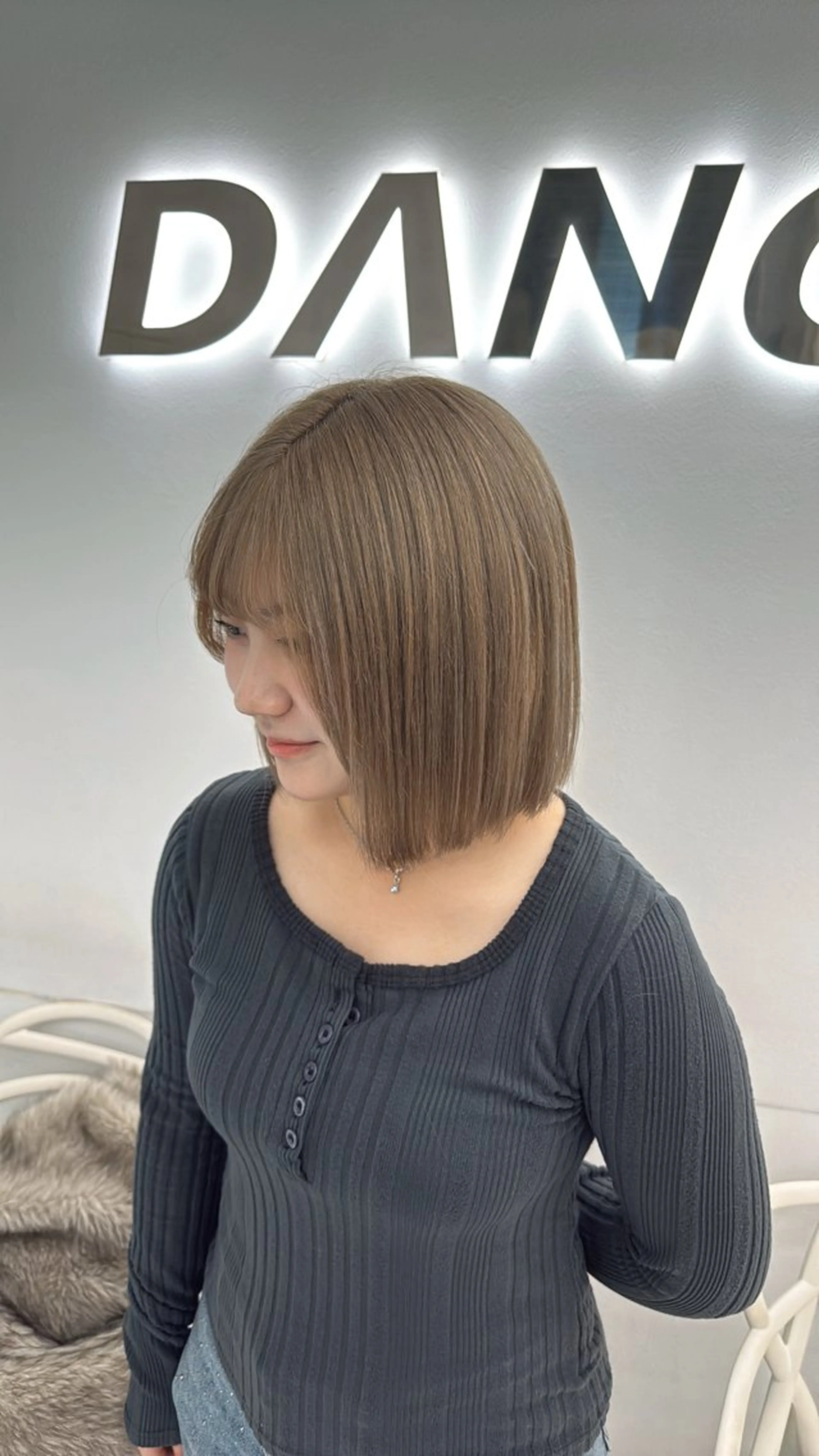 ショート カラー ヘアカラー トリートメント ヘアセット 中韓レイヤー/ ブラウン🤎はやとのヘアスタイル