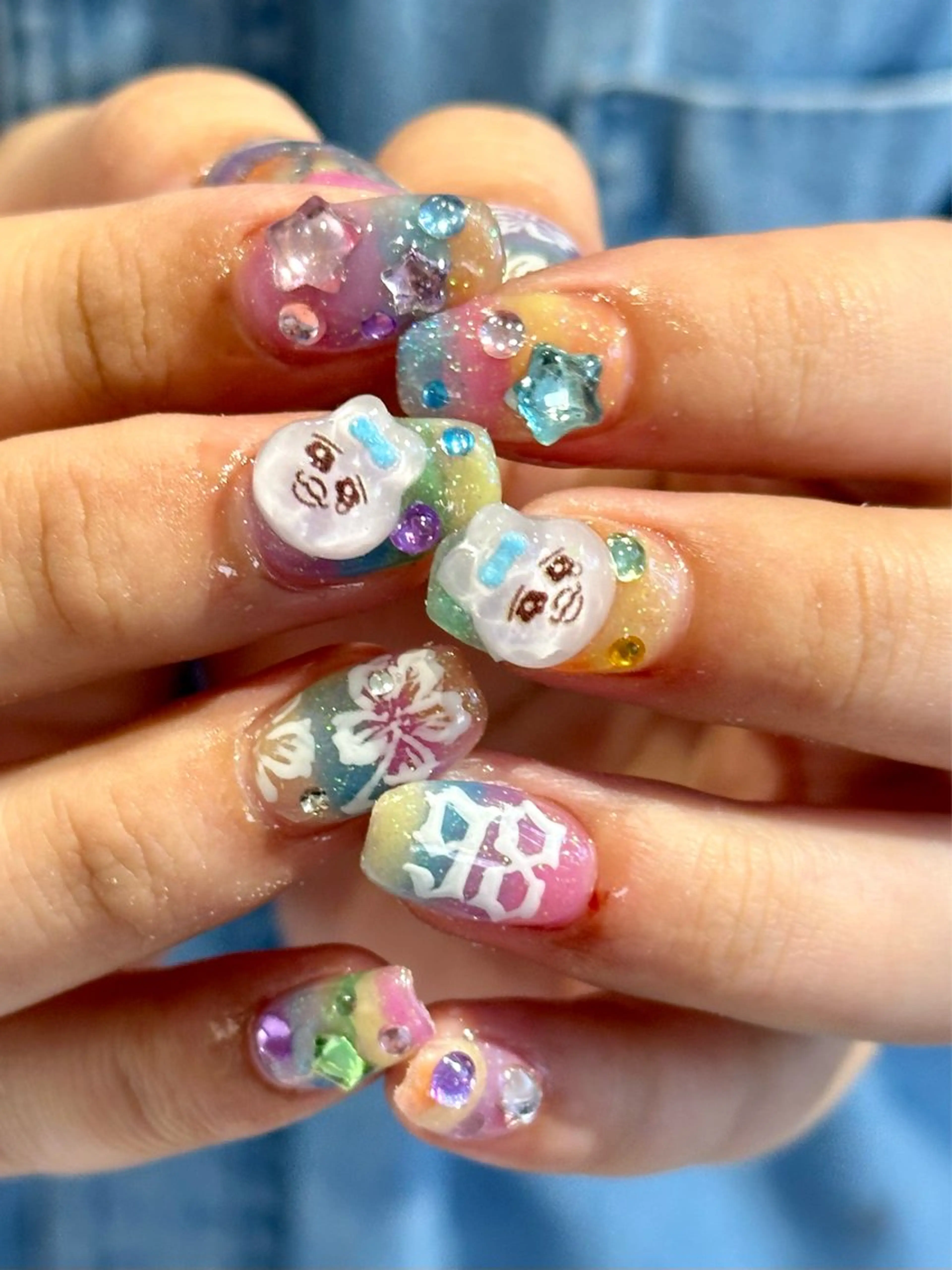 ネイル ハイトーン特化 pepe🎀のヘアスタイル