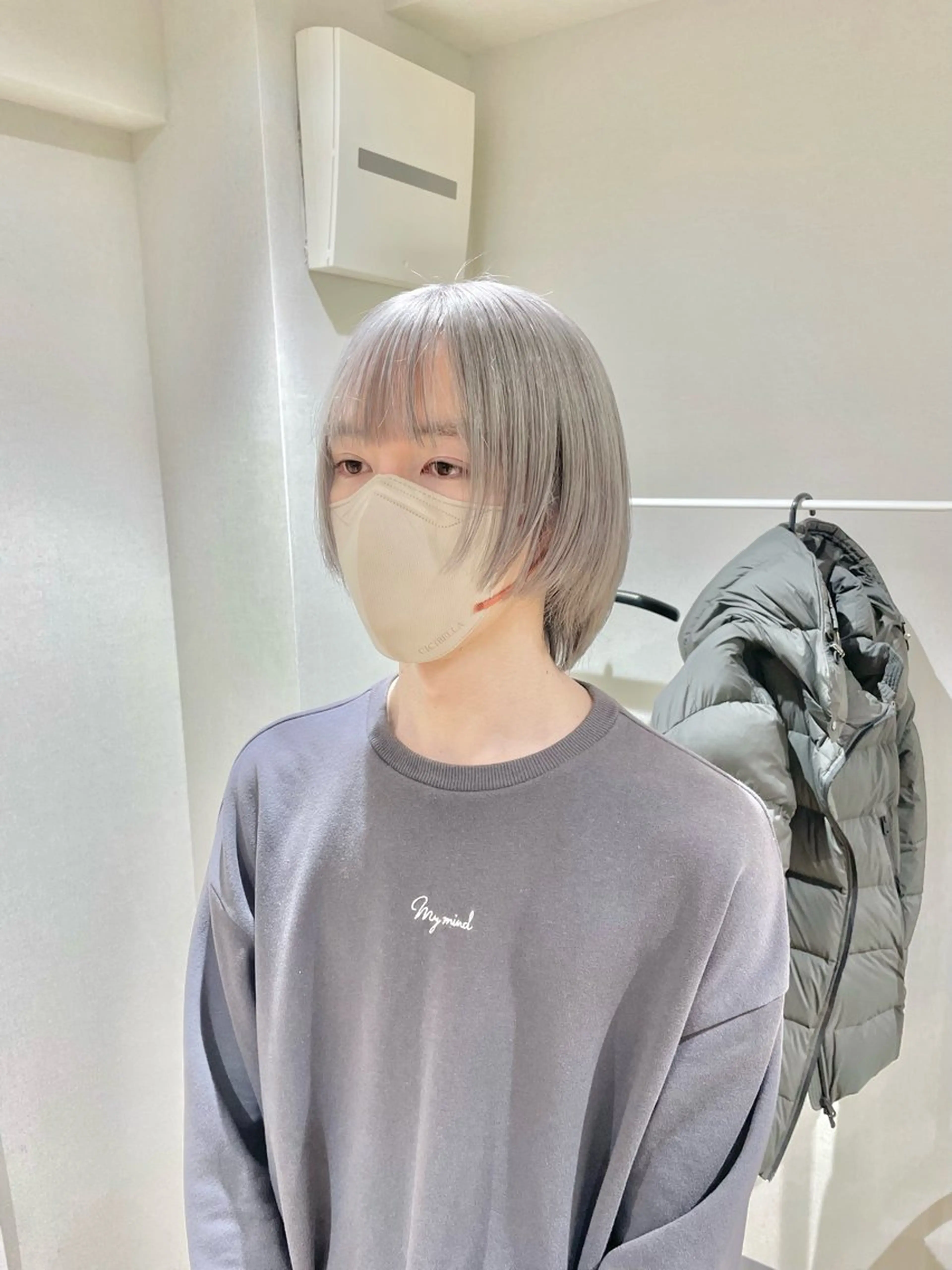 カラー メンズ エビスザキレン／メン ズ／心斎橋🌳のヘアスタイル