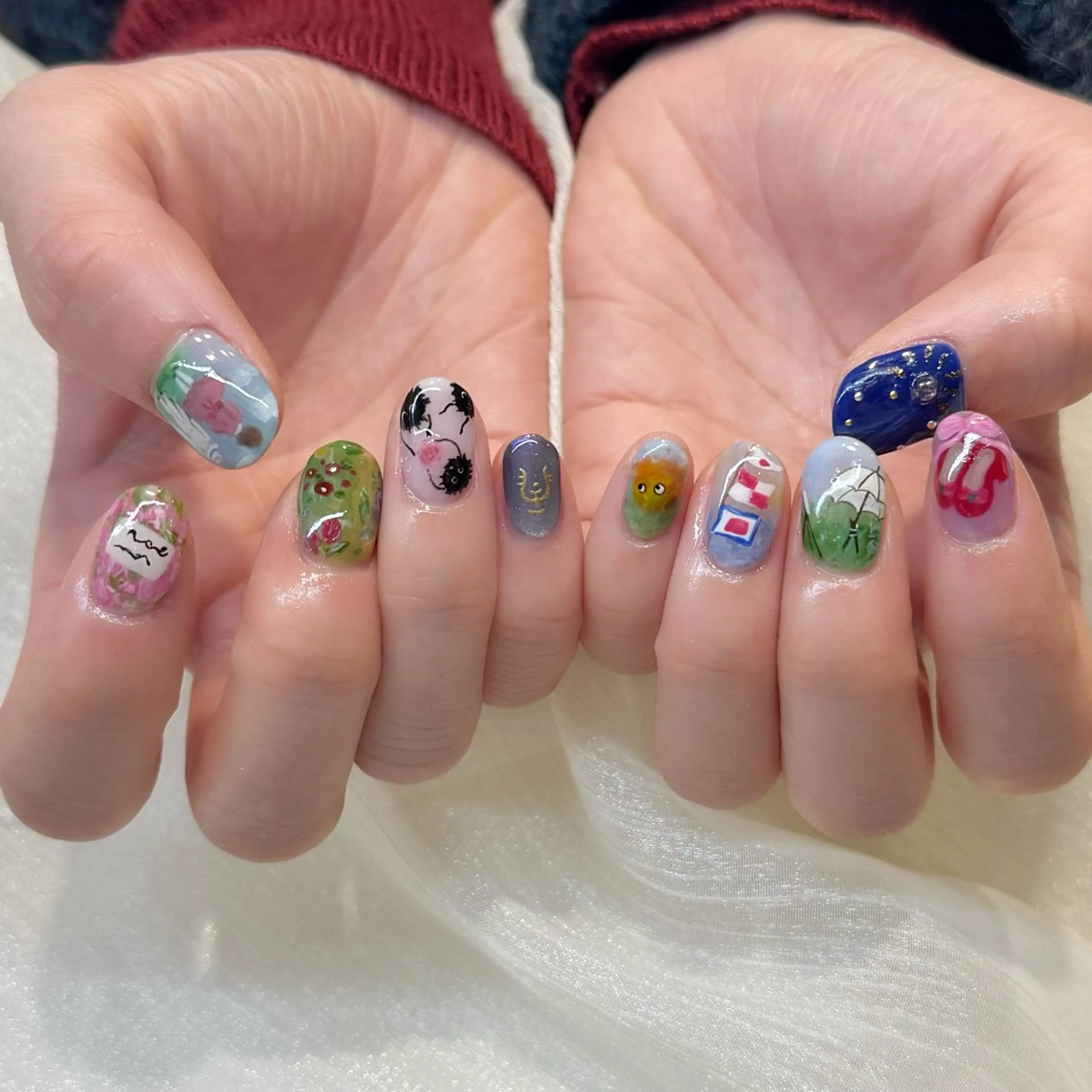 ネイル ハンドネイル 新井 ひなののネイルデザイン