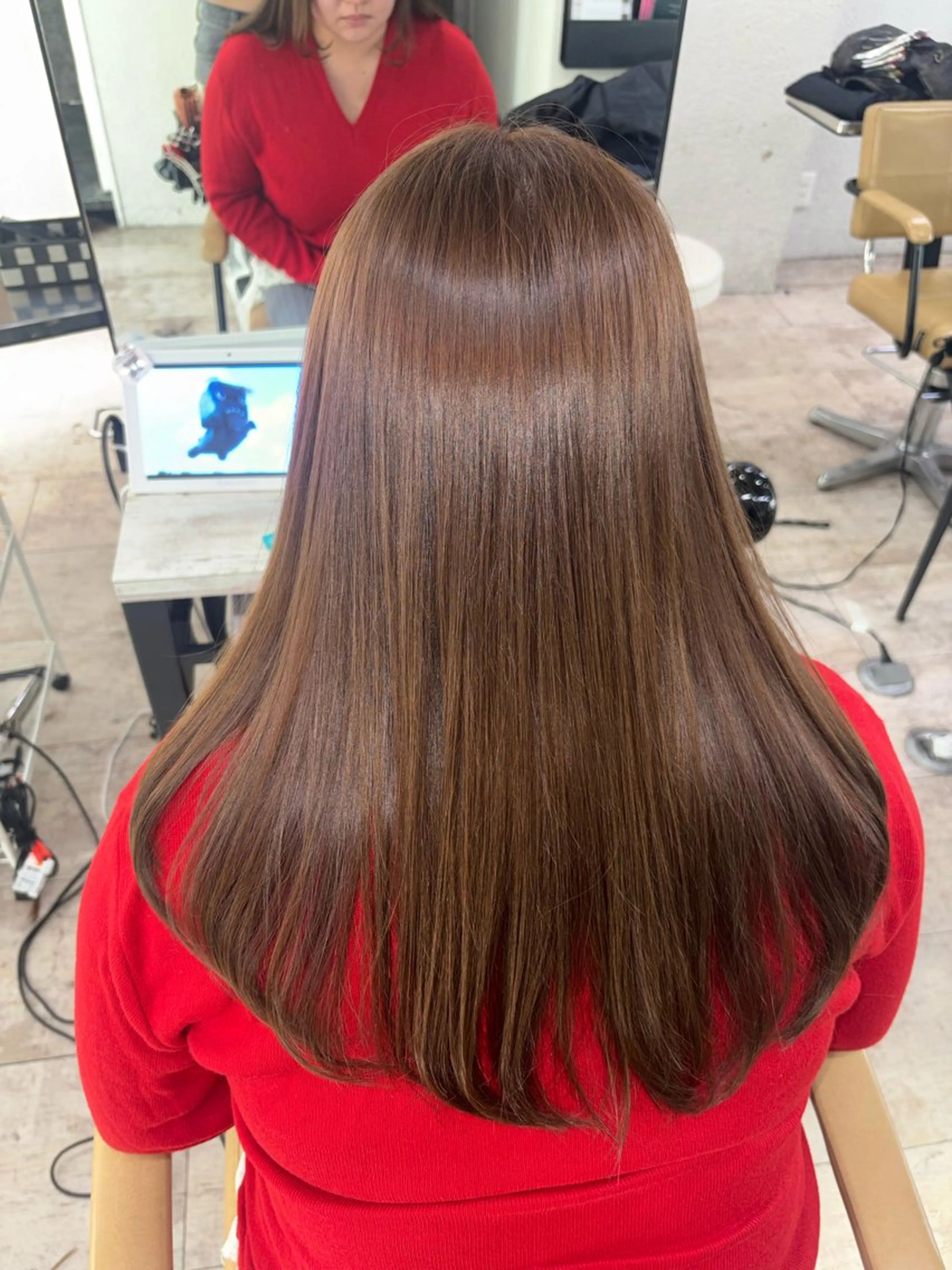 🎀✨4月限定特価✨ 🎀カラー＋トリートメントの写真