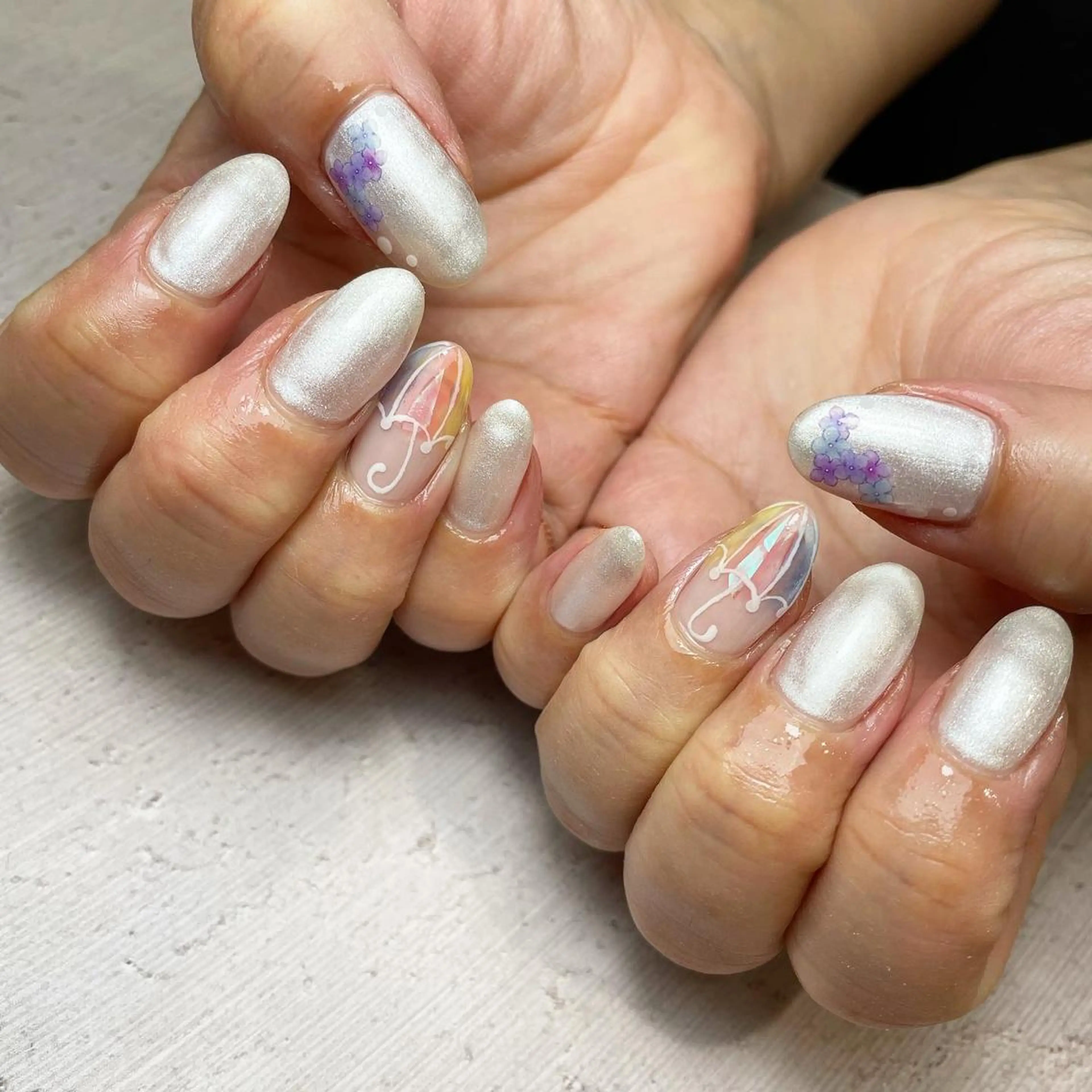 ネイル ハンドネイル nail&eyelash mate所属・京都/東向日/桂 ayumiのネイルデザイン