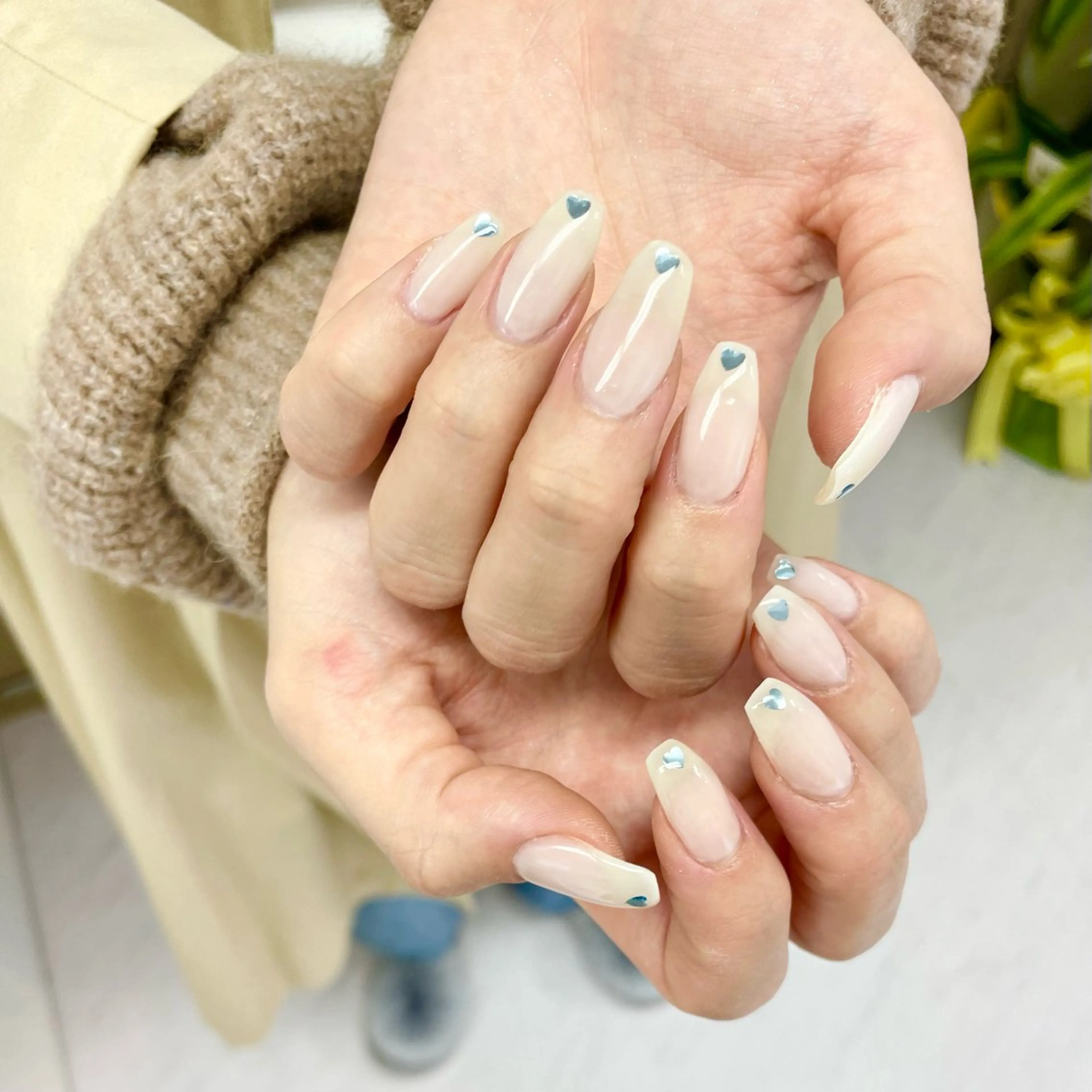 ネイル ハンドネイル 大阪福島韓国束感まつ げ Sayaka🤍のマツエク・マツパデザイン