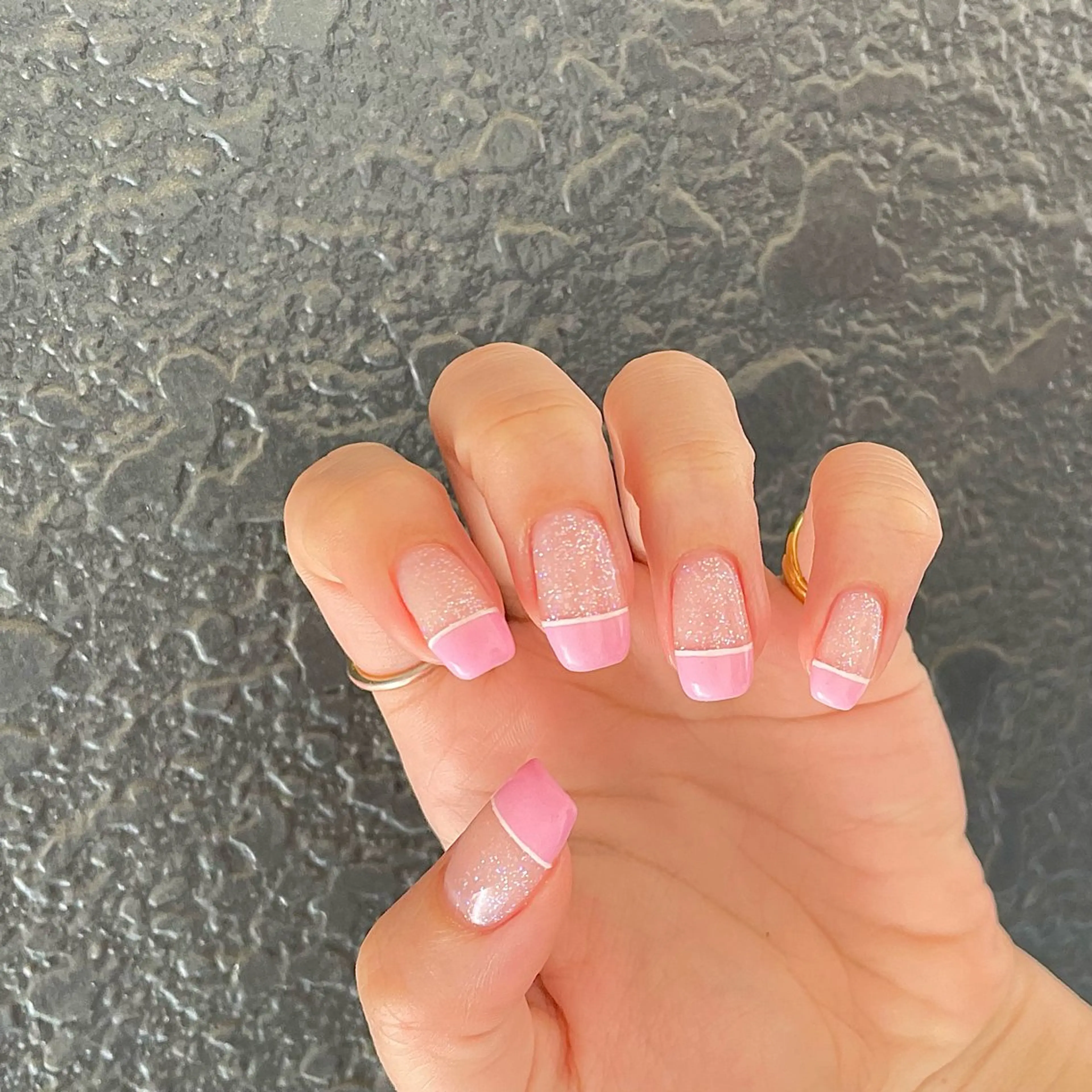 ネイル フレンチネイル ハンドネイル Nailsalon BLOOM🌷 山崎のネイルデザイン
