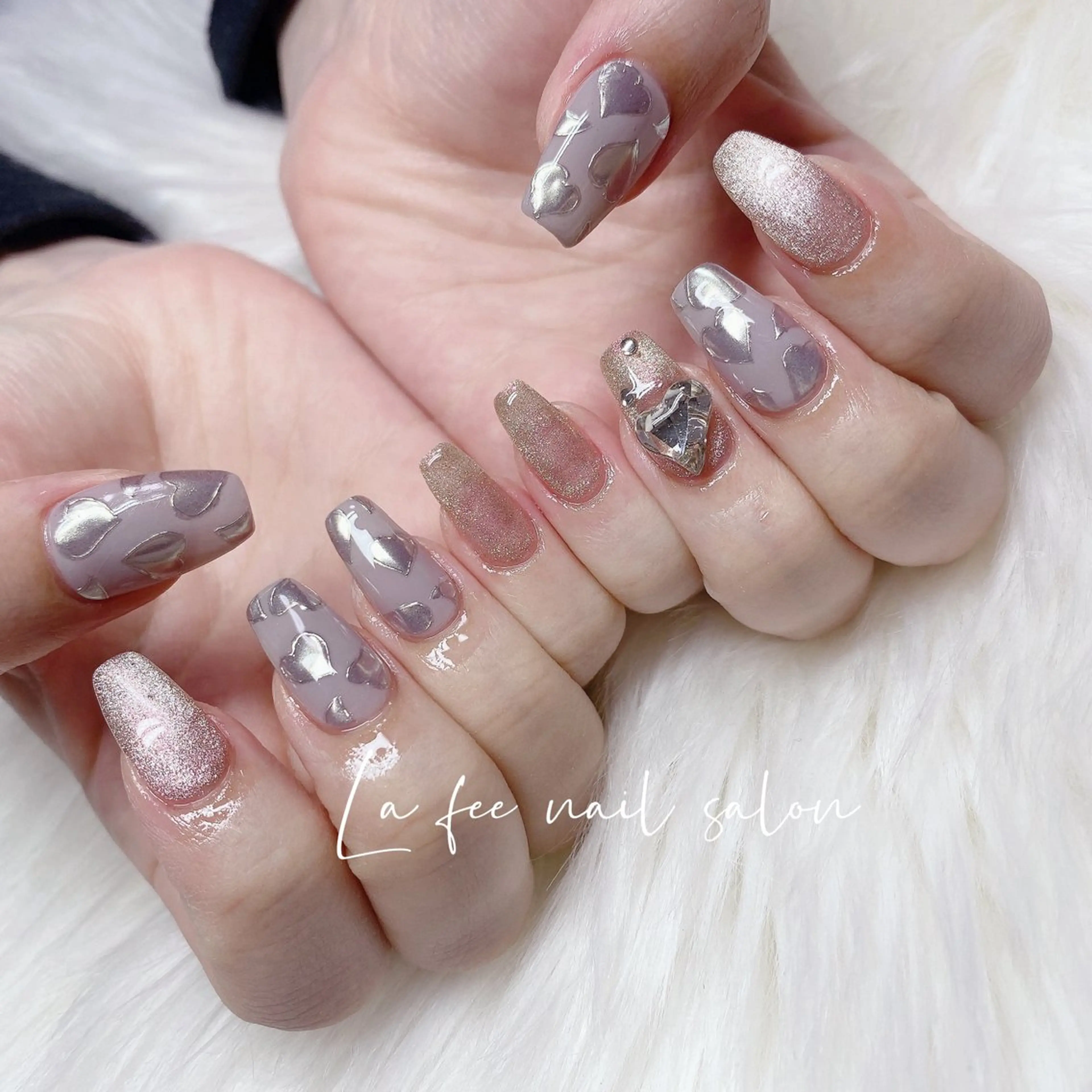 ネイル ハンドネイル ハンドケア La feeのネイルデザイン