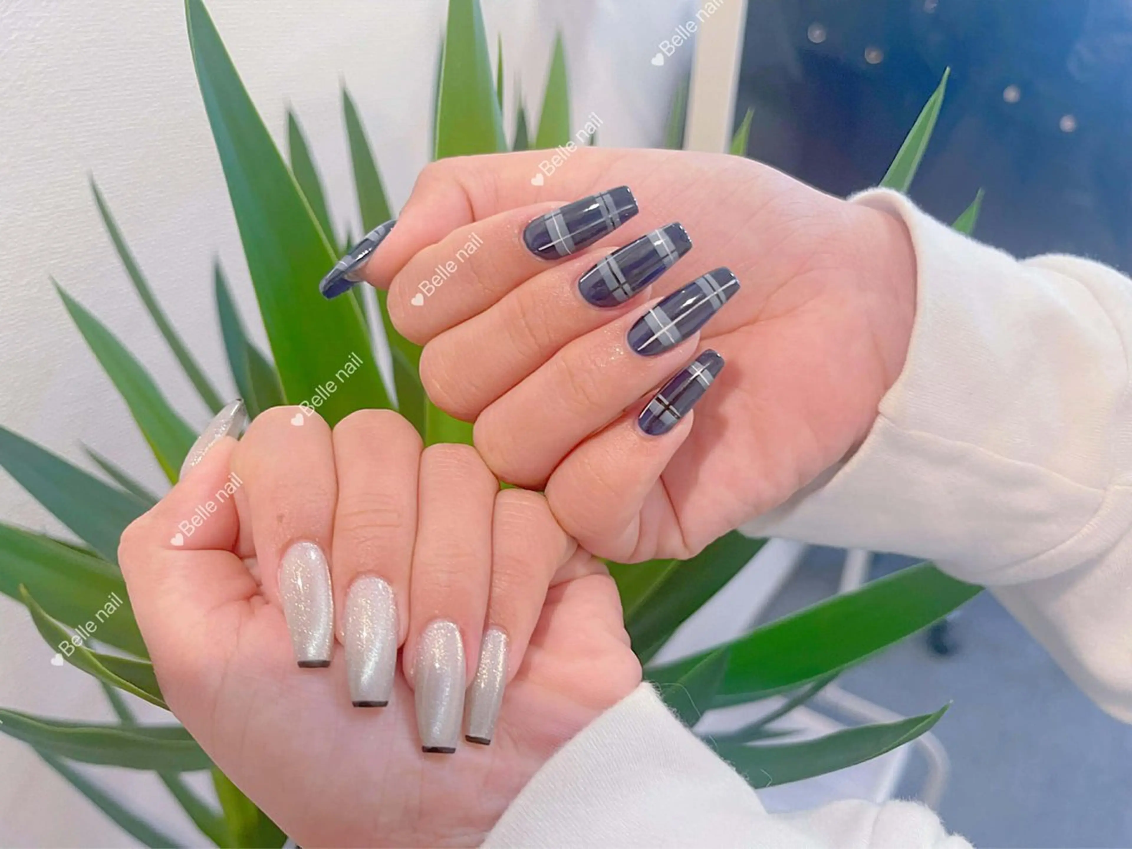ネイル アートネイル ジェルネイル ニュアンスネイル 夏ネイル ネイルチップ アンアンBelle Nail 池袋のネイルデザイン