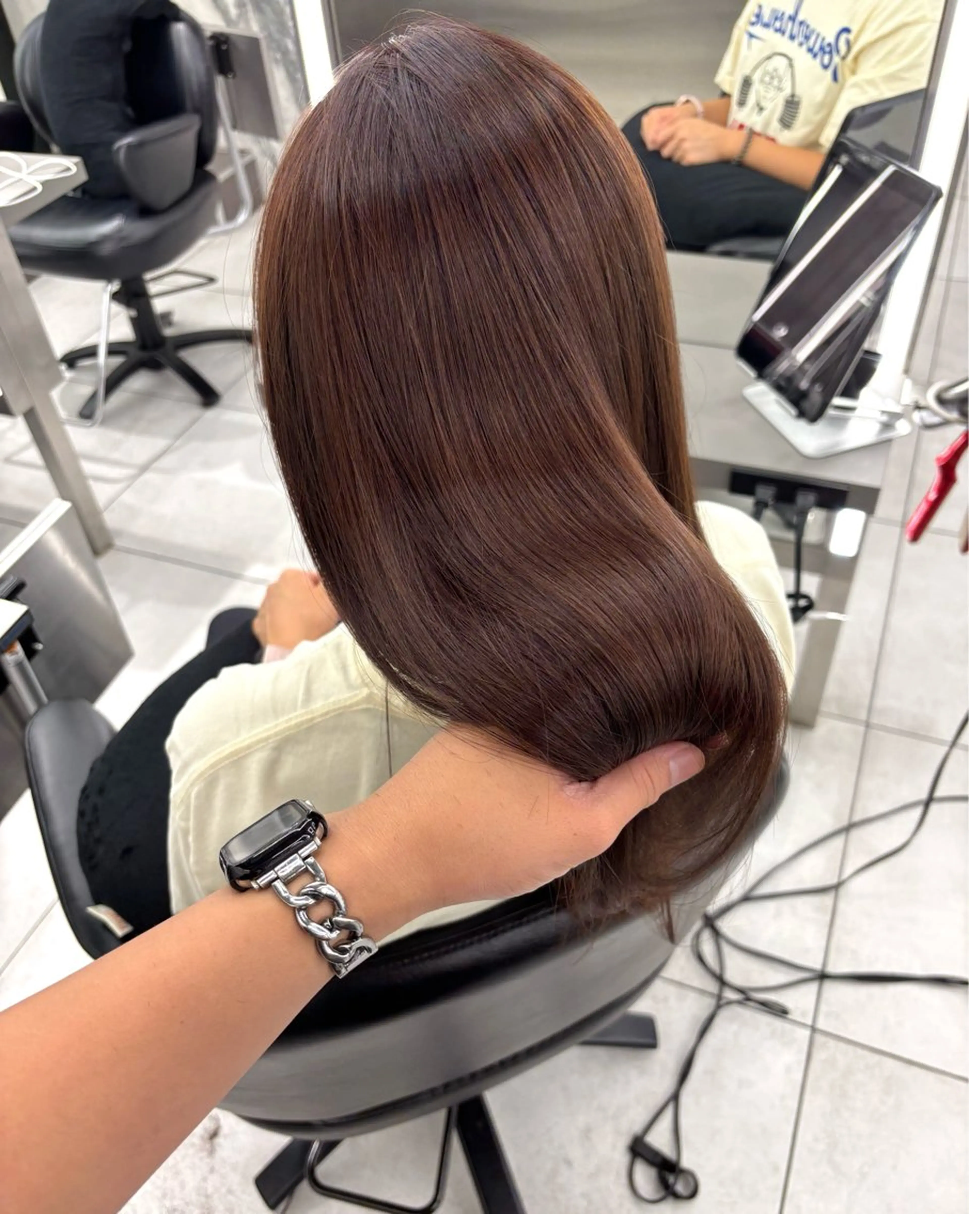 ロング カット ヘアカラー トリートメント 🫧髪質改善🫧 佐々木隆誠のヘアスタイル