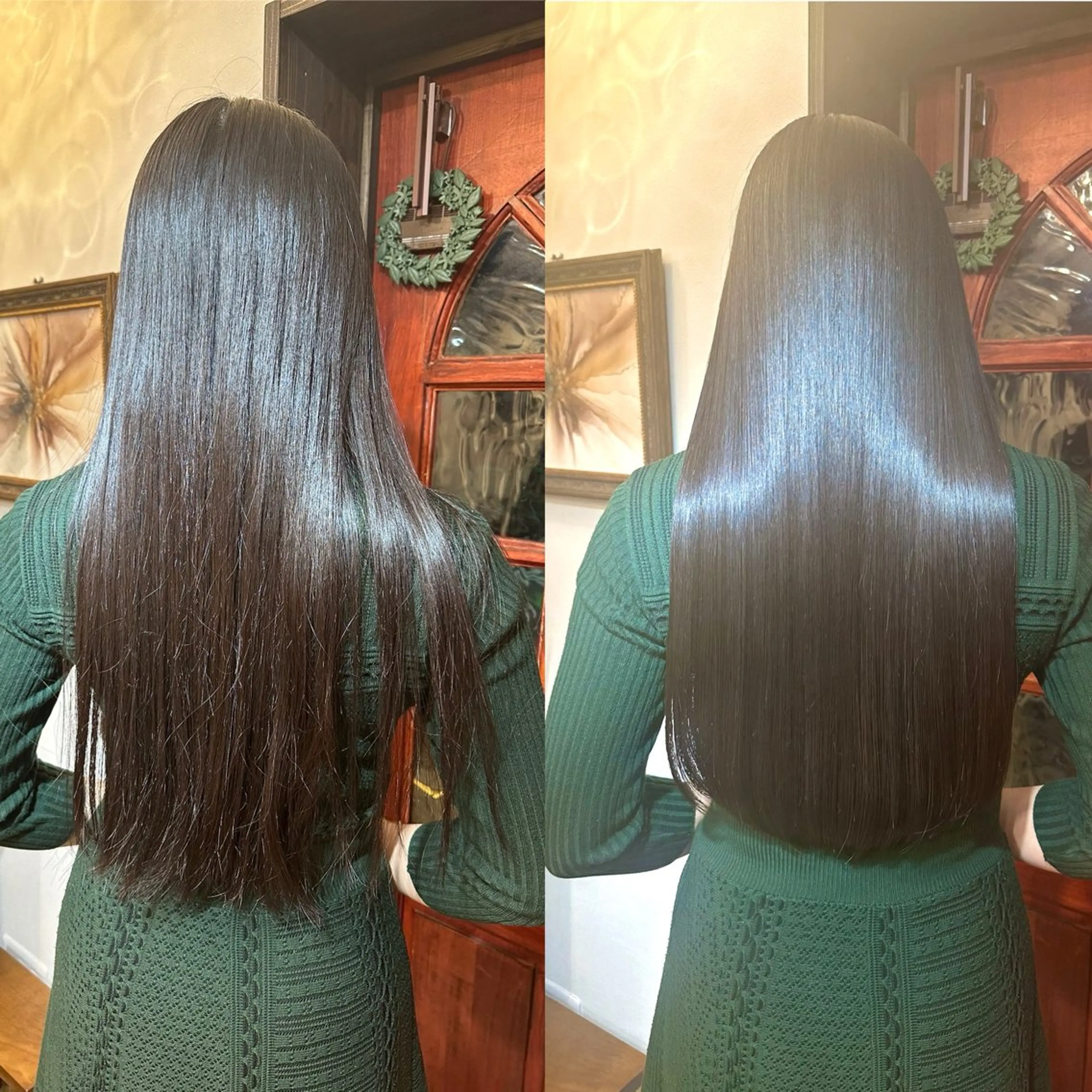 ロング カット 縮毛矯正 トリートメント 伏田 遼馬のヘアスタイル