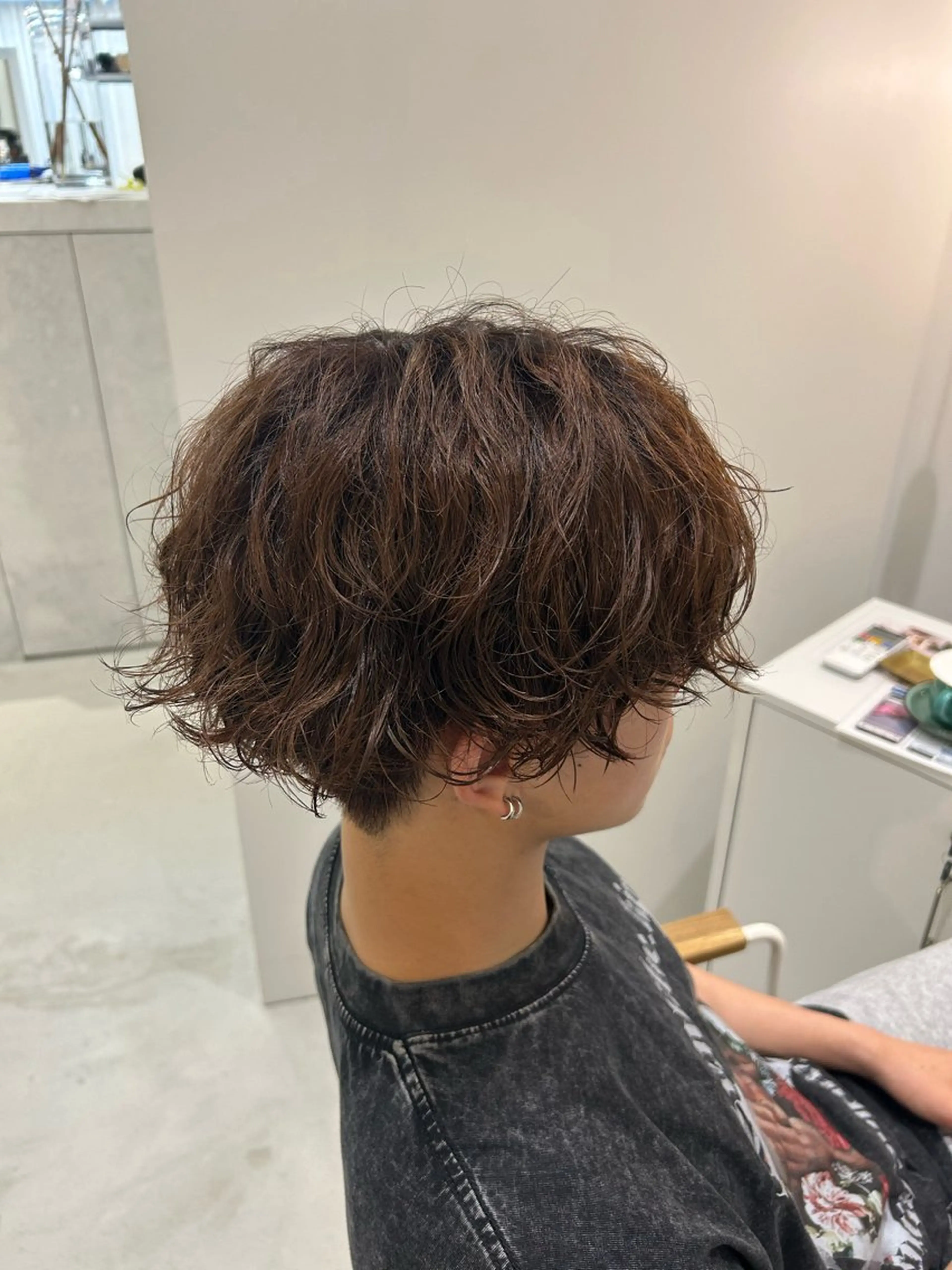 カラー メンズ ハイトーン/艶髪/ 暗髪/韓国/sanaのヘアスタイル