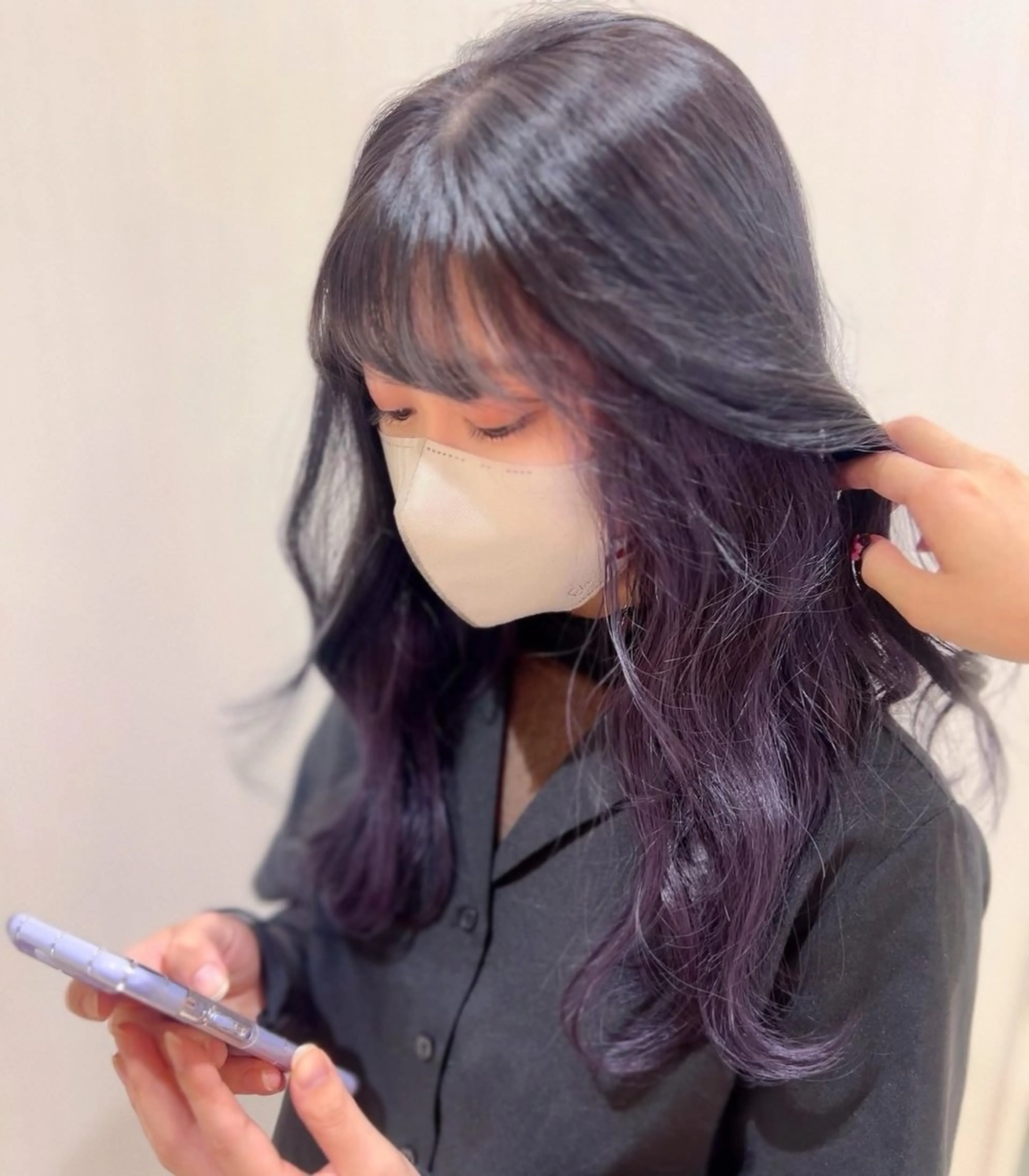 ロング カラー 銀座/カラー 🎀momo🎀のヘアスタイル