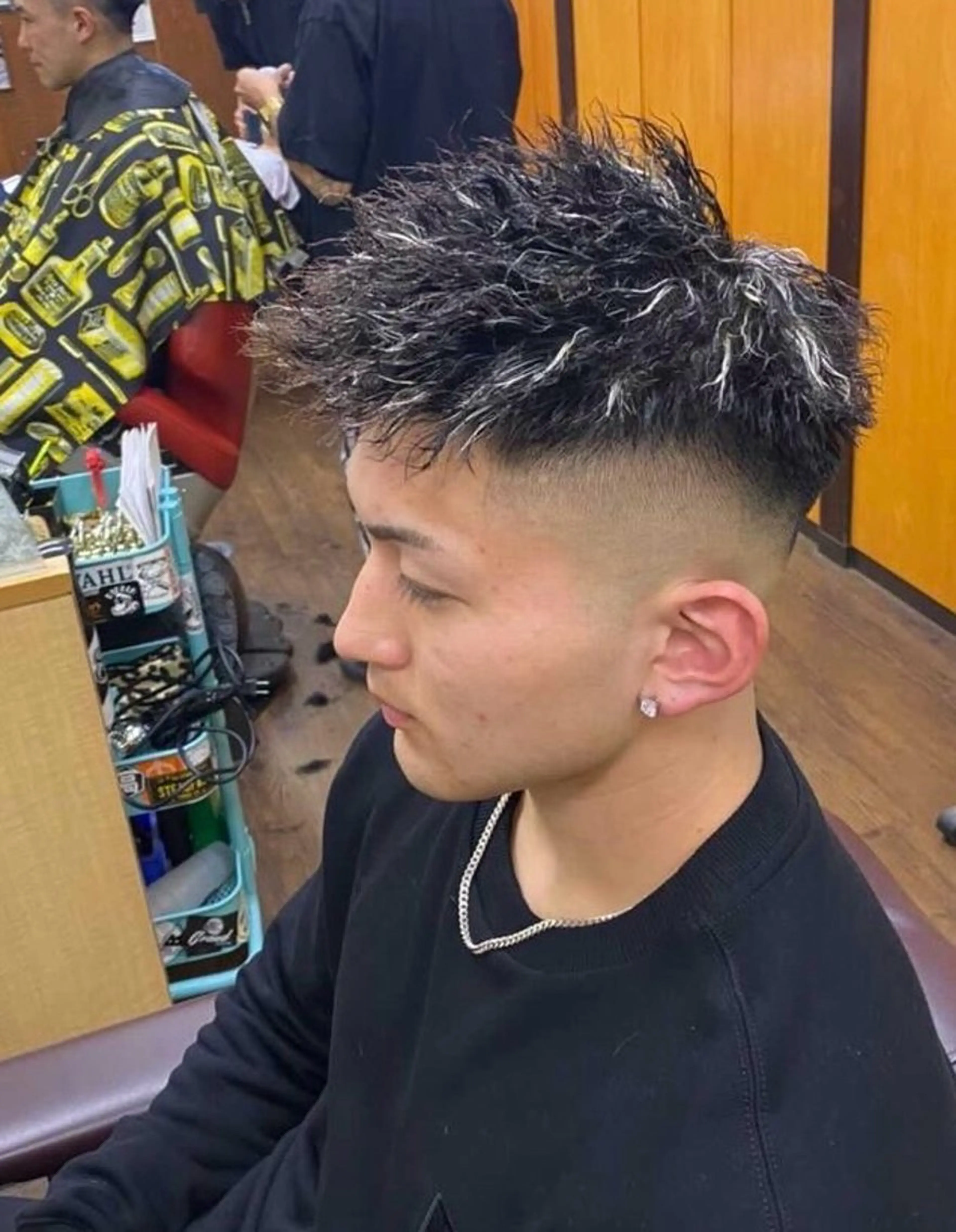 ショート パーマ 菅原 大空のヘアスタイル