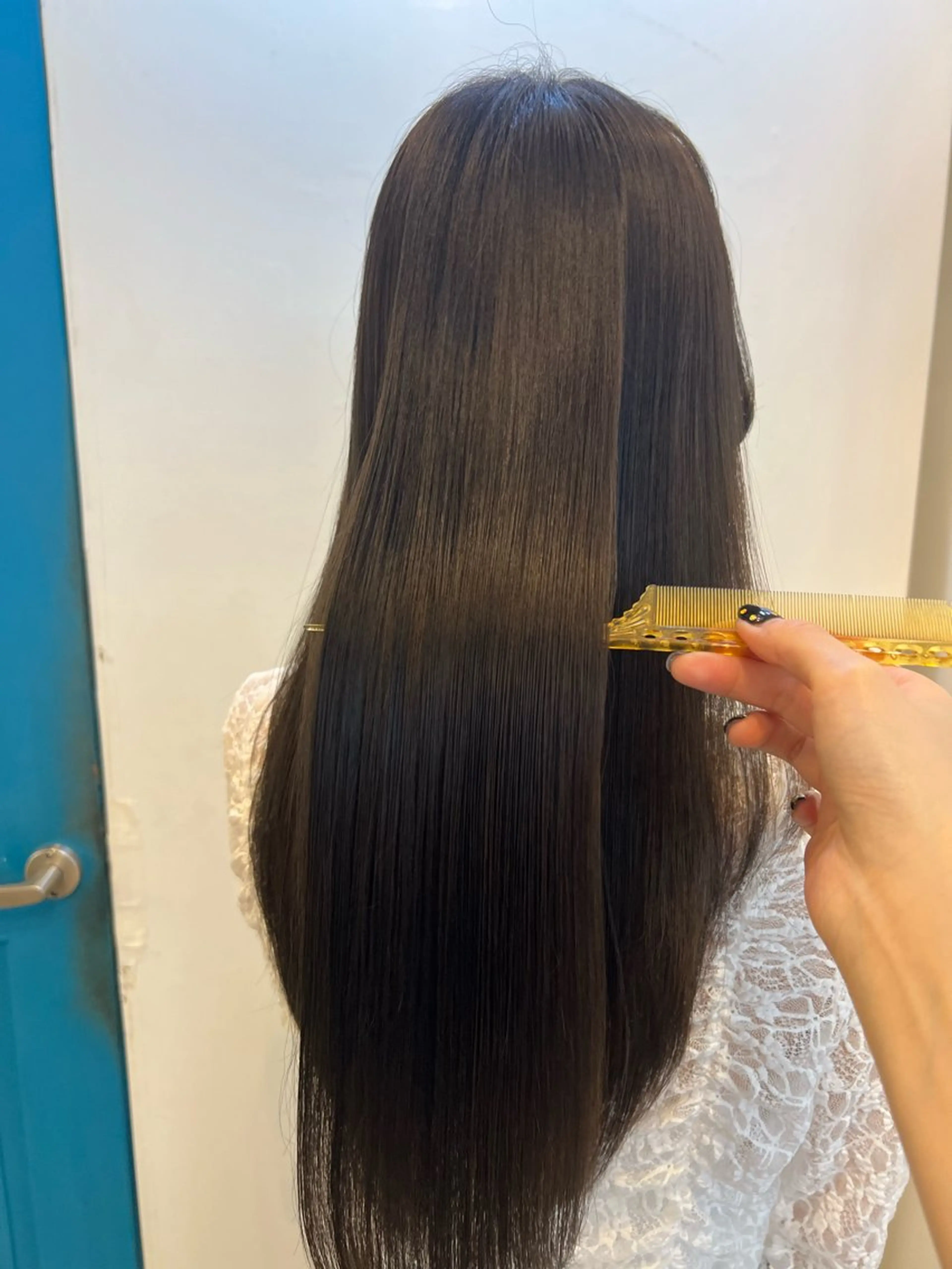 🪽【期間限定】美髪縮毛矯正＋髪質改善の写真