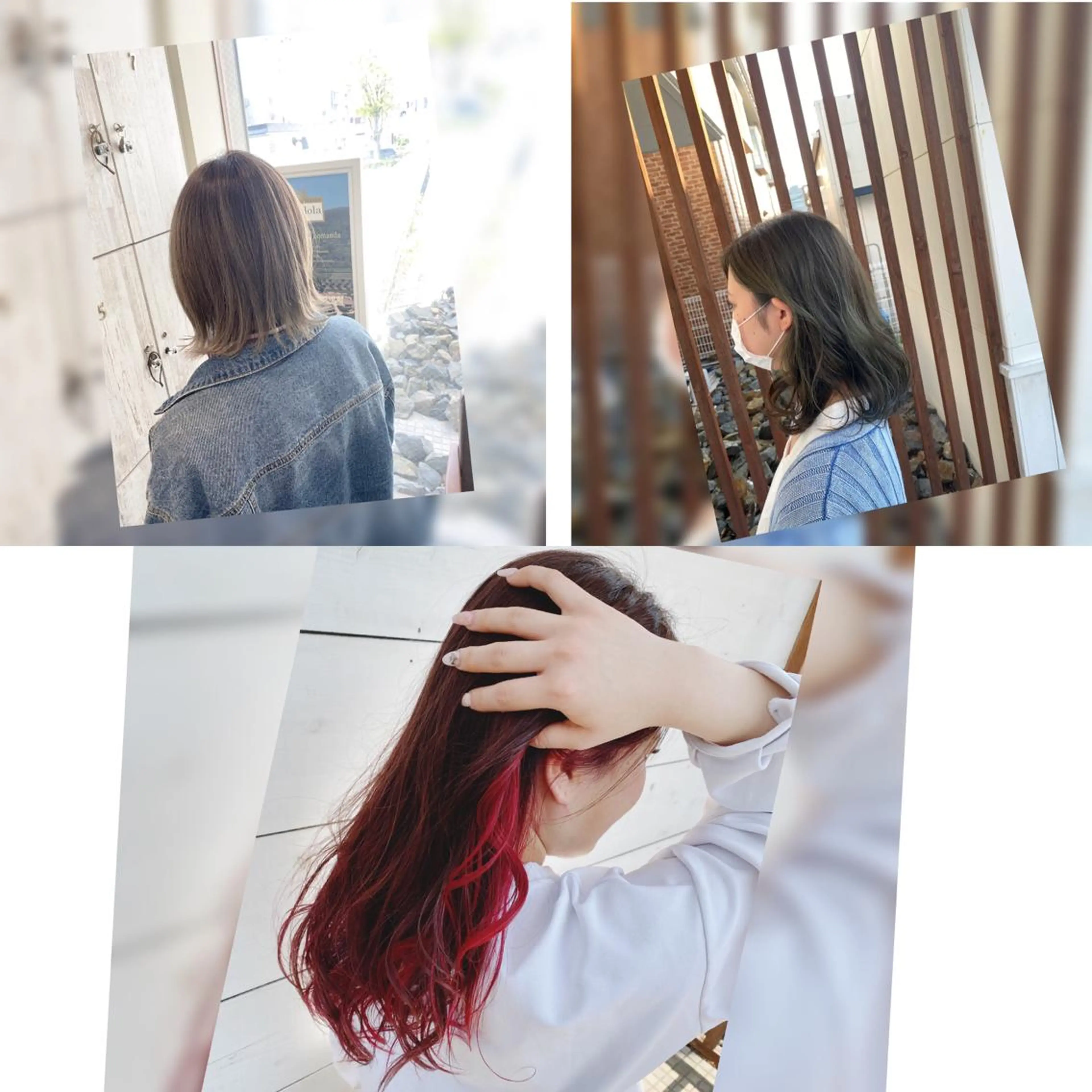 カラー SALOWIN栄 高須大貴のヘアスタイル