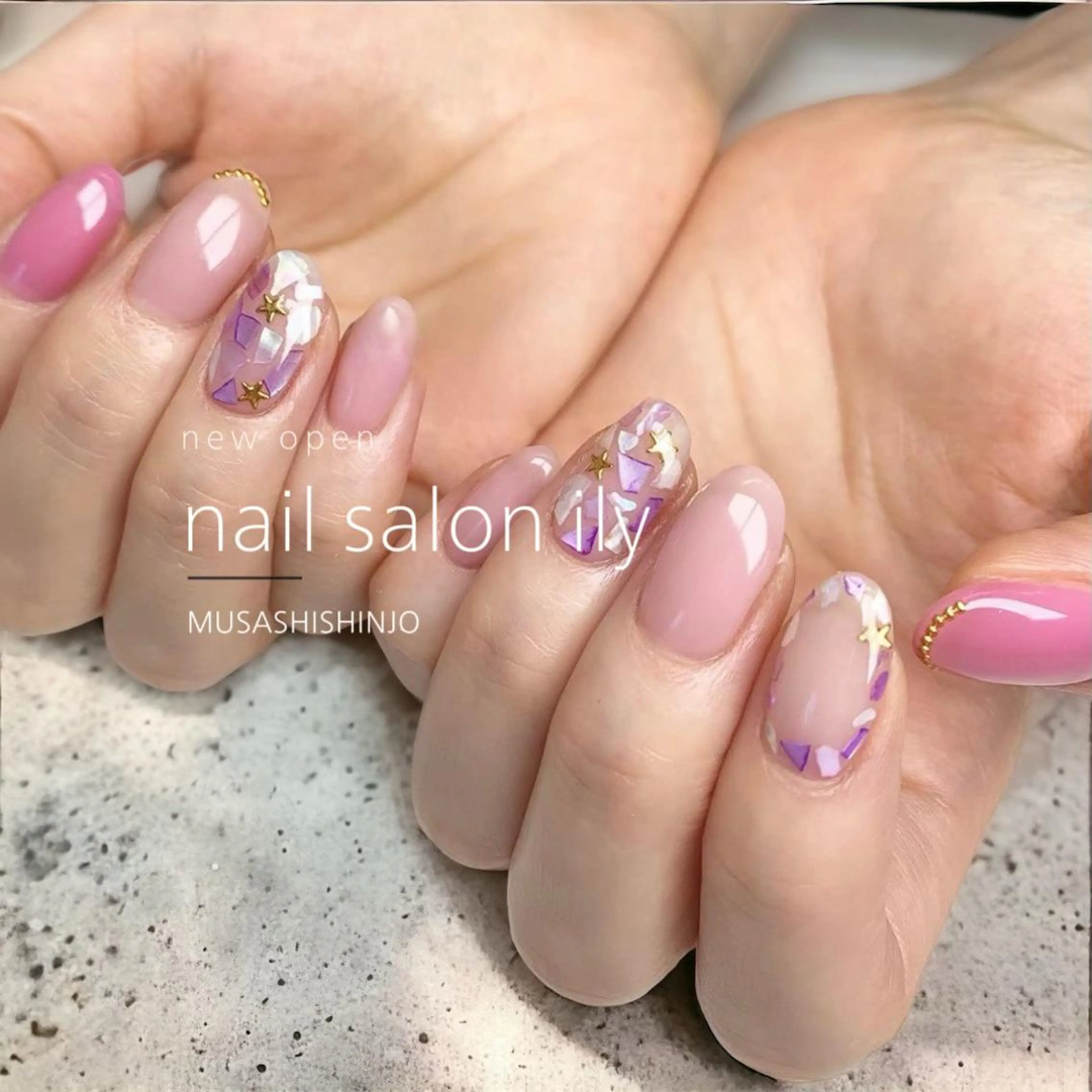 ネイル nail salon ily 武蔵新城のネイルデザイン