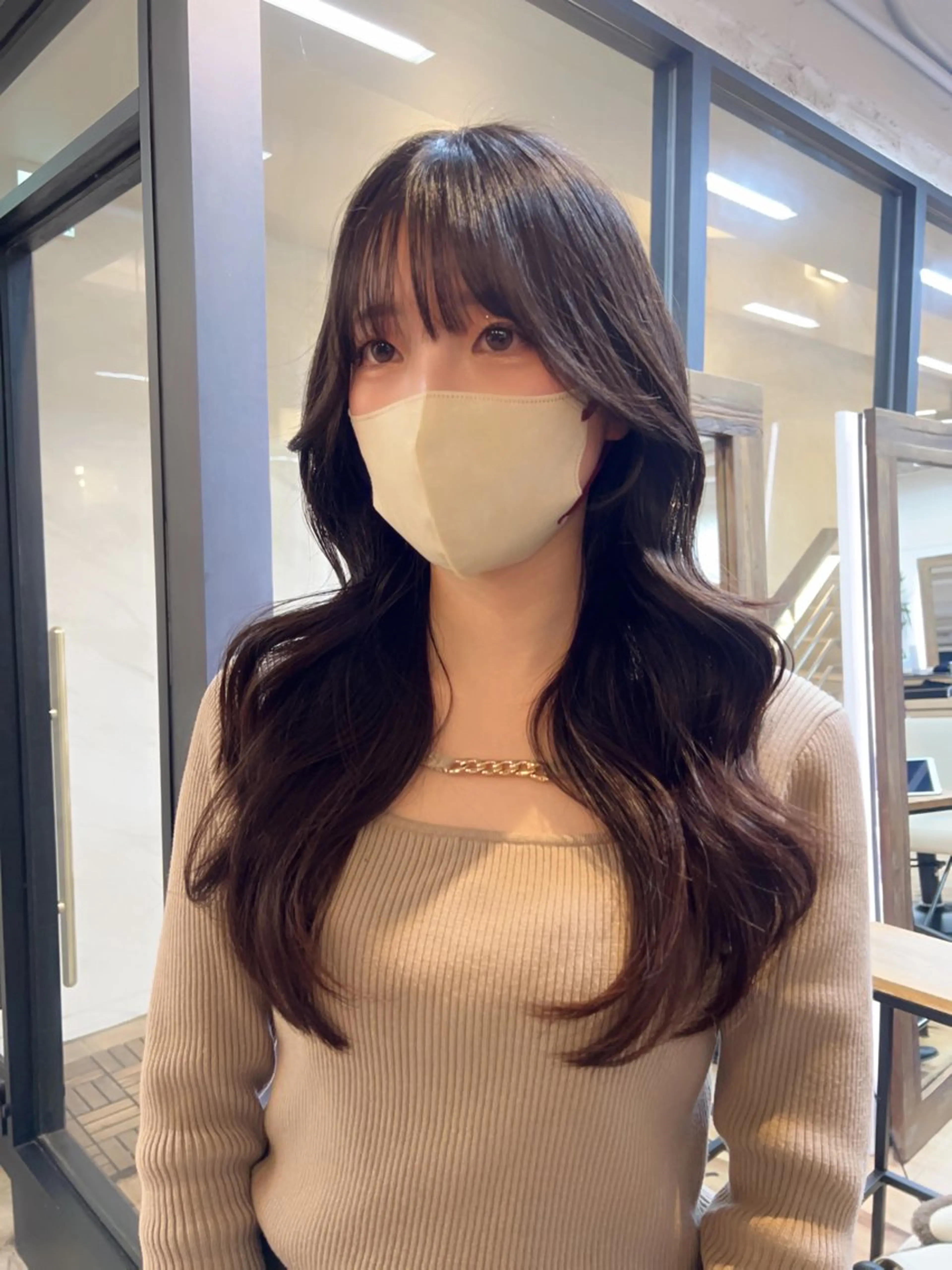 ロング 韓国風ヘア カット 🩶レイヤーカット/ さわ🩶のヘアスタイル