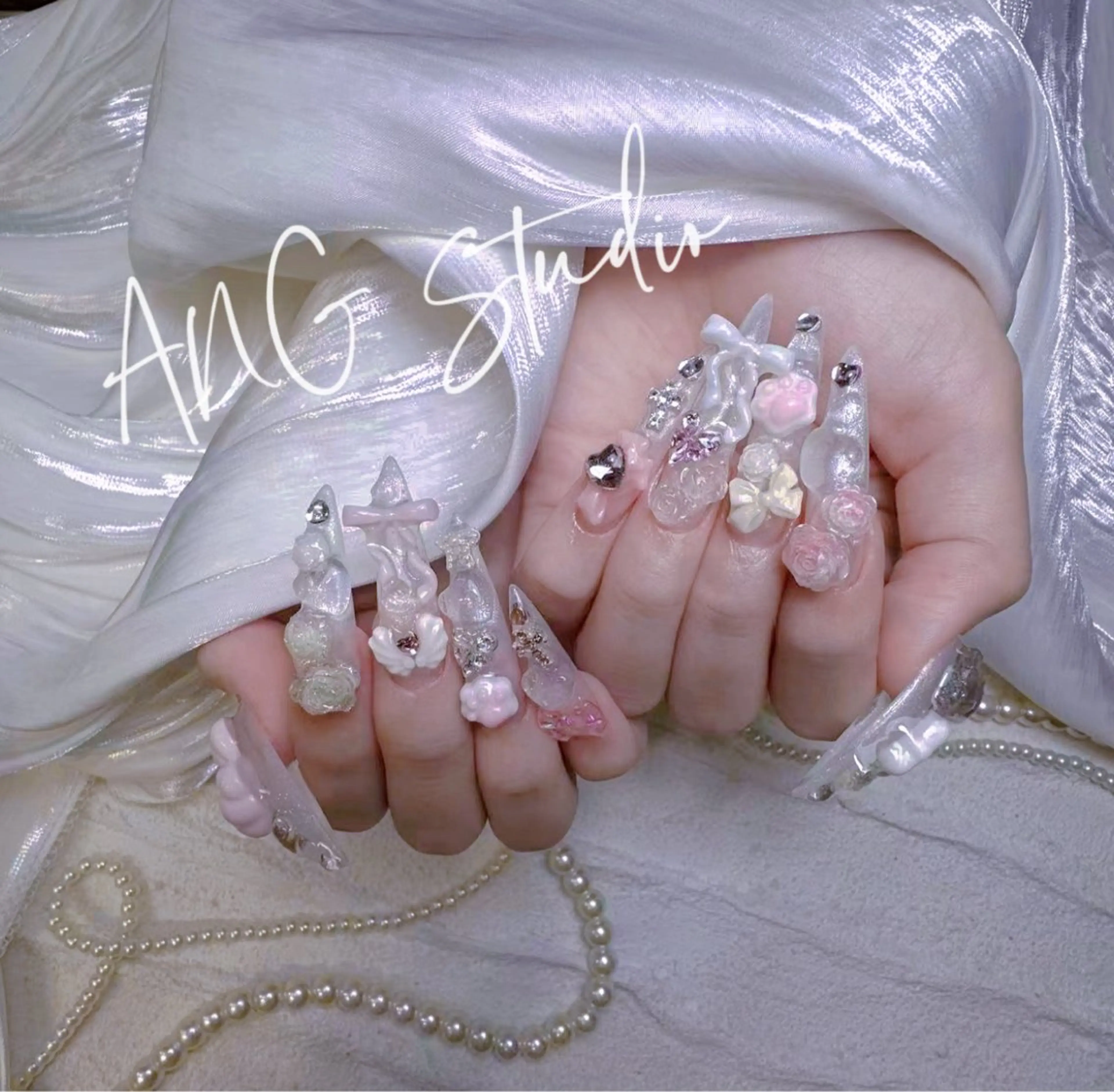 ネイル ハンドネイル ハンドケア ANG Studioのネイルデザイン