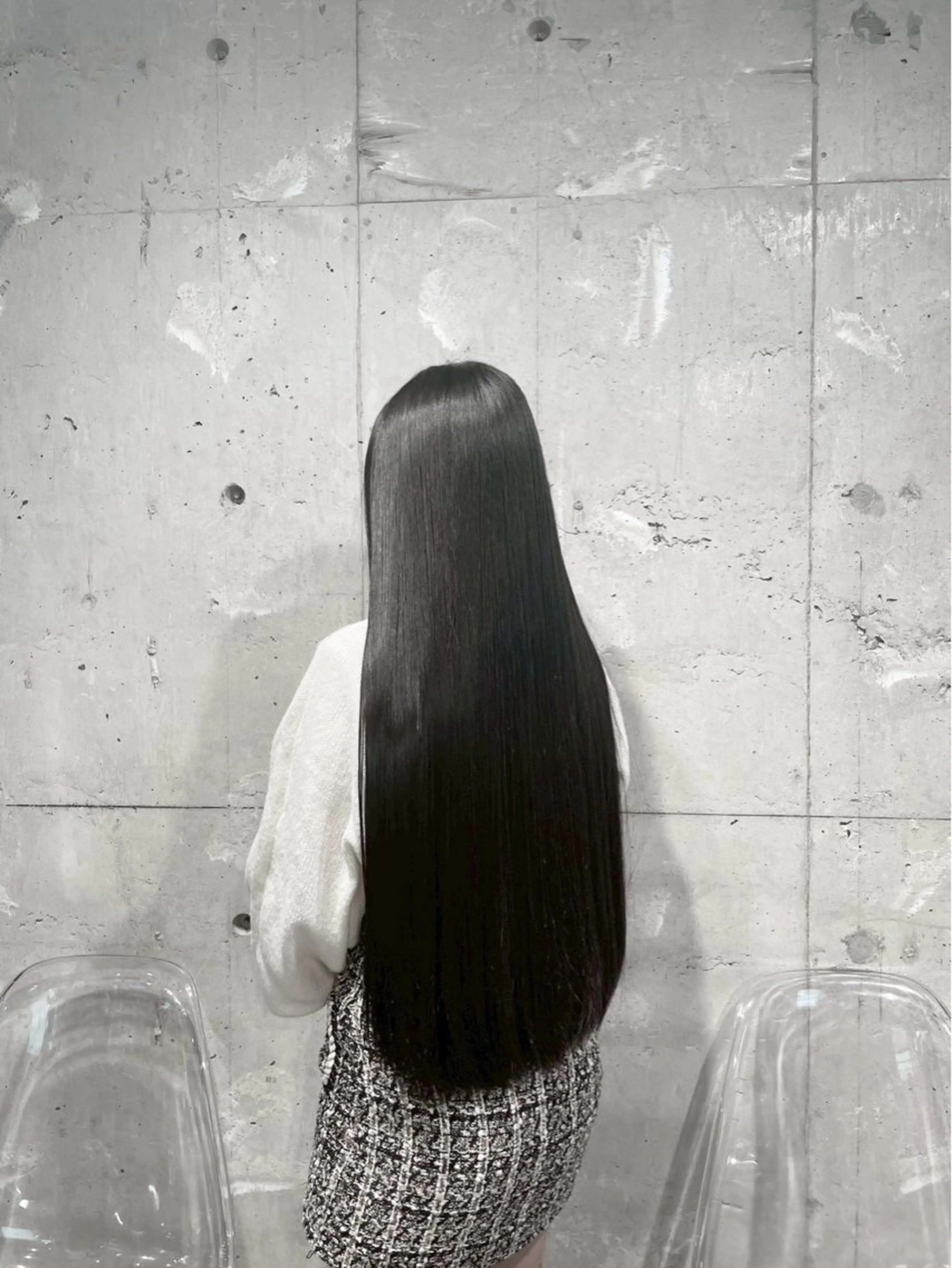 ロング カラー ヘアアレンジ メンズ トリートメント 小高 咲蘭のヘアスタイル