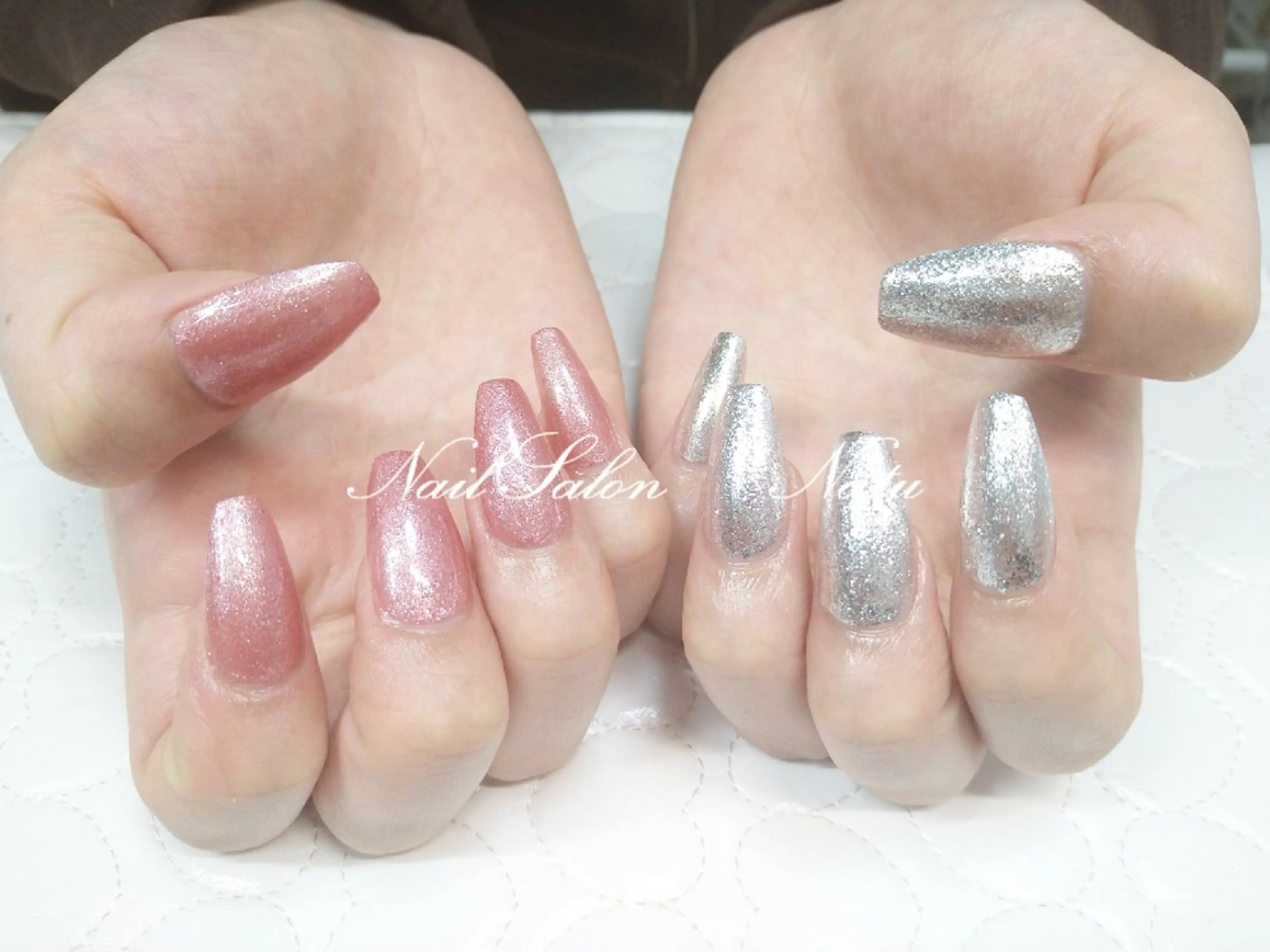 ネイル 長さ出し nailsalon　 Natuのネイルデザイン