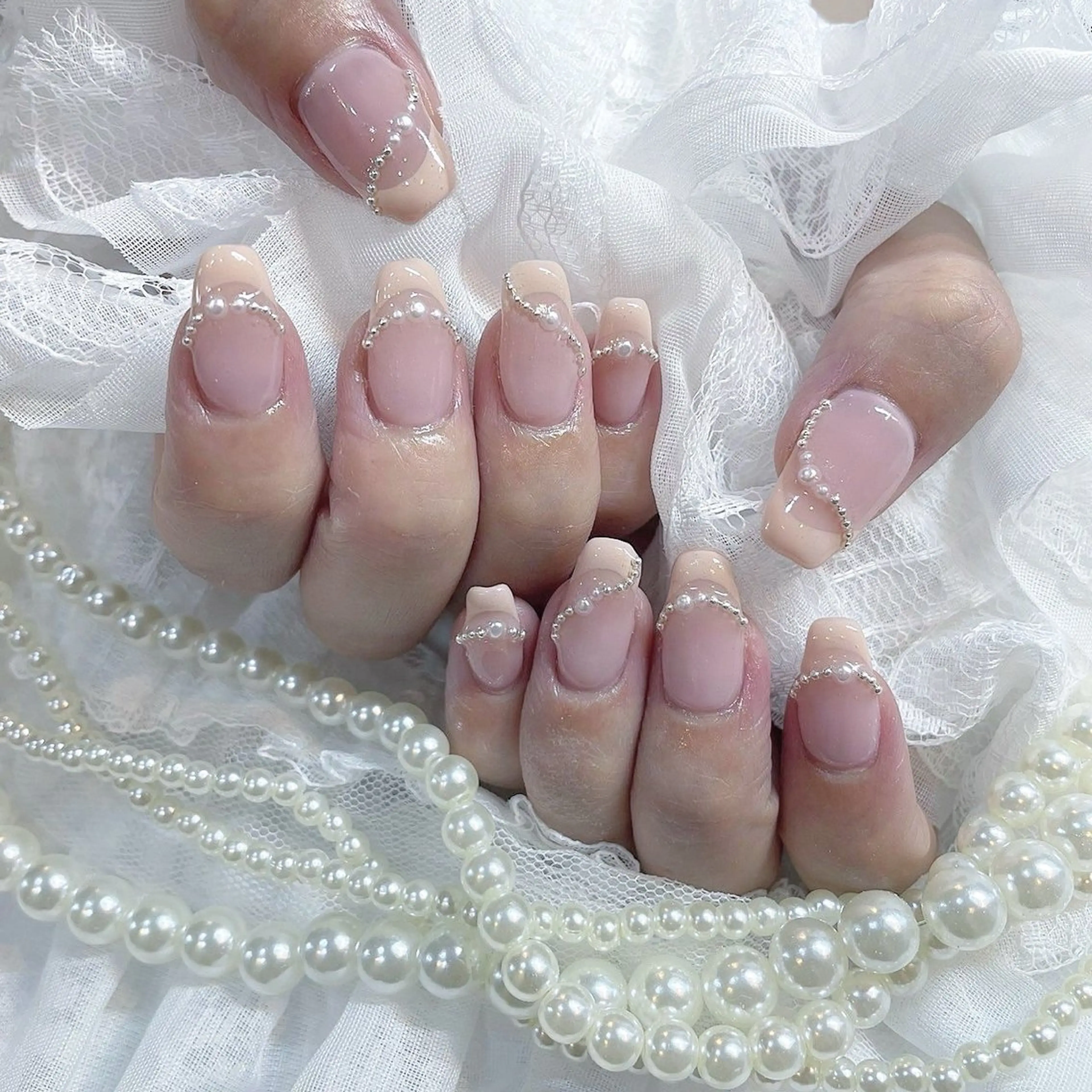 【新規様平日限定】💍持ち込み画像可💍ハンド120つけ放題デザイン片手3〜4本 (オフ有or無)の写真