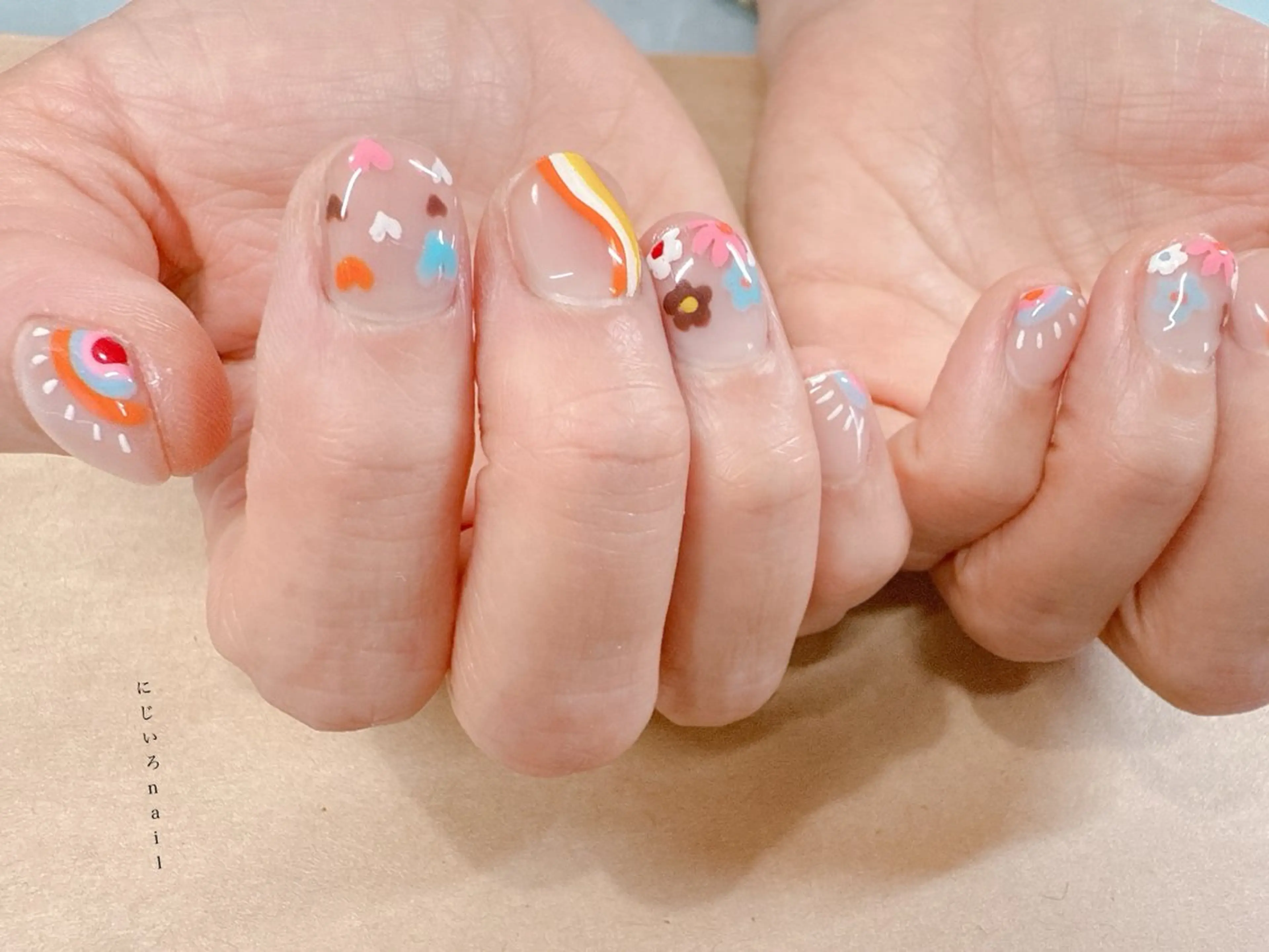 ネイル にじいろ nailのネイルデザイン