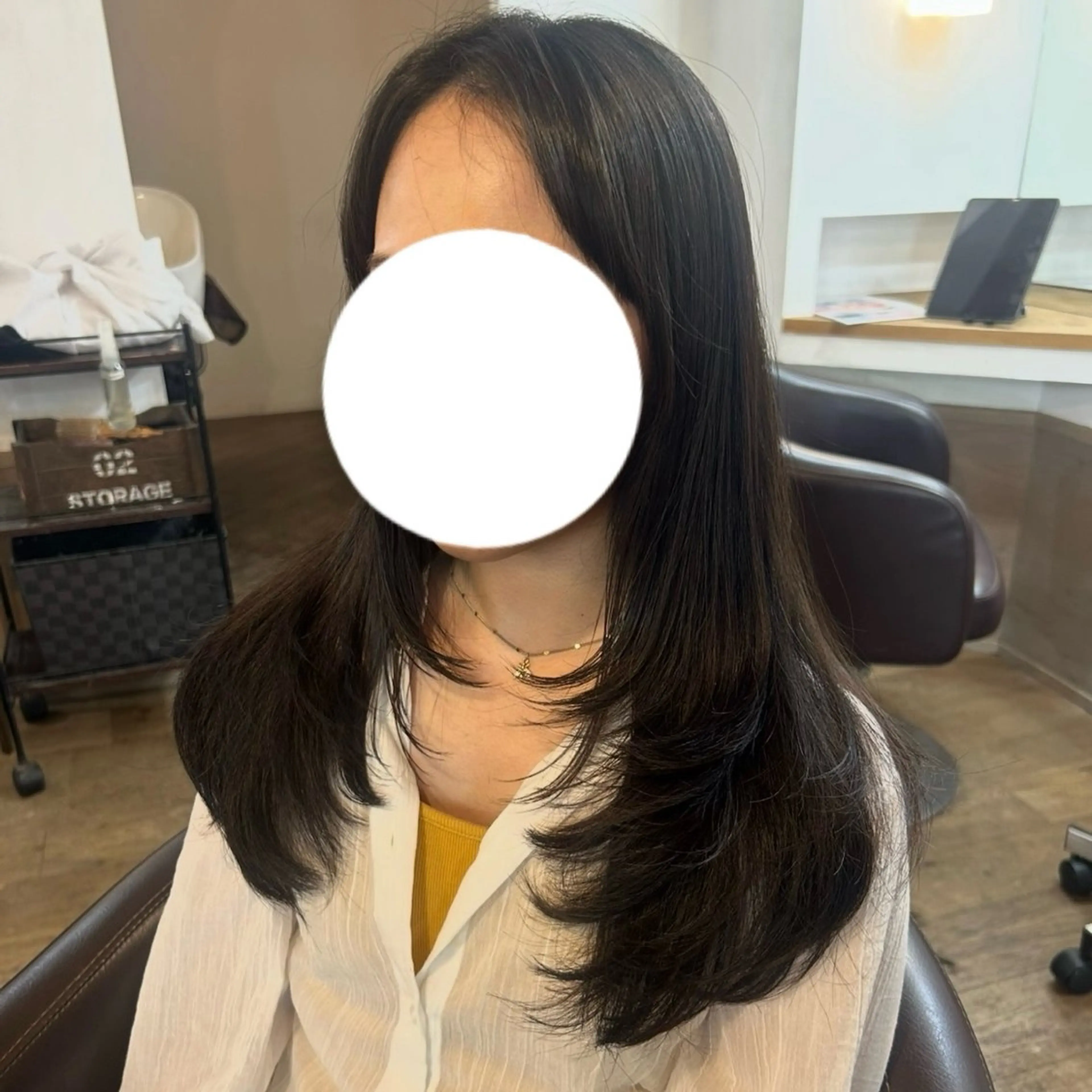 ロング カラー カット ヘアカラー 立花 ふたば🌱のヘアスタイル