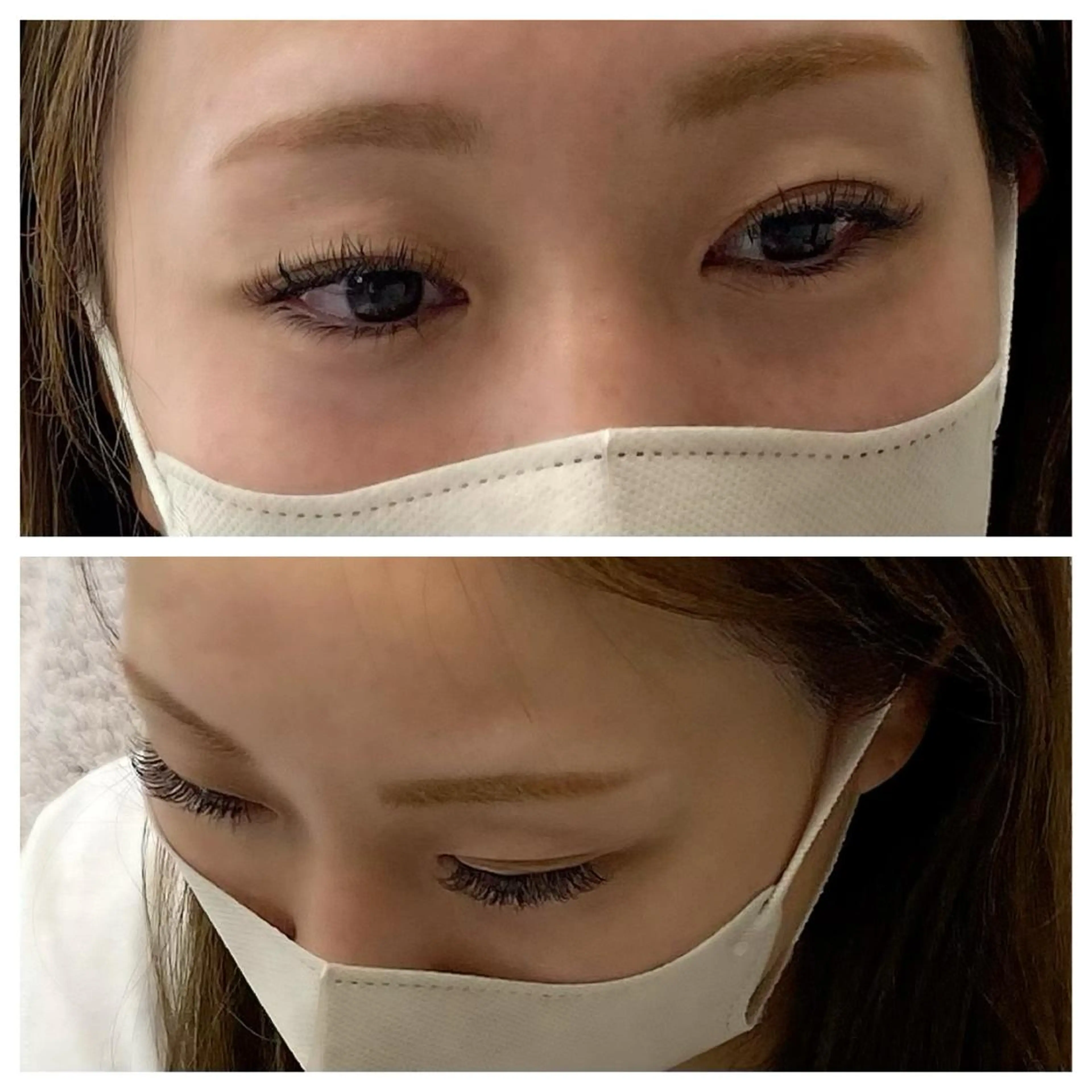 マツエク・マツパ 付け放題 キュート Dカール フラットラッシュ 下まつげエクステ ma-pa eye＆hairのマツエク・マツパデザイン