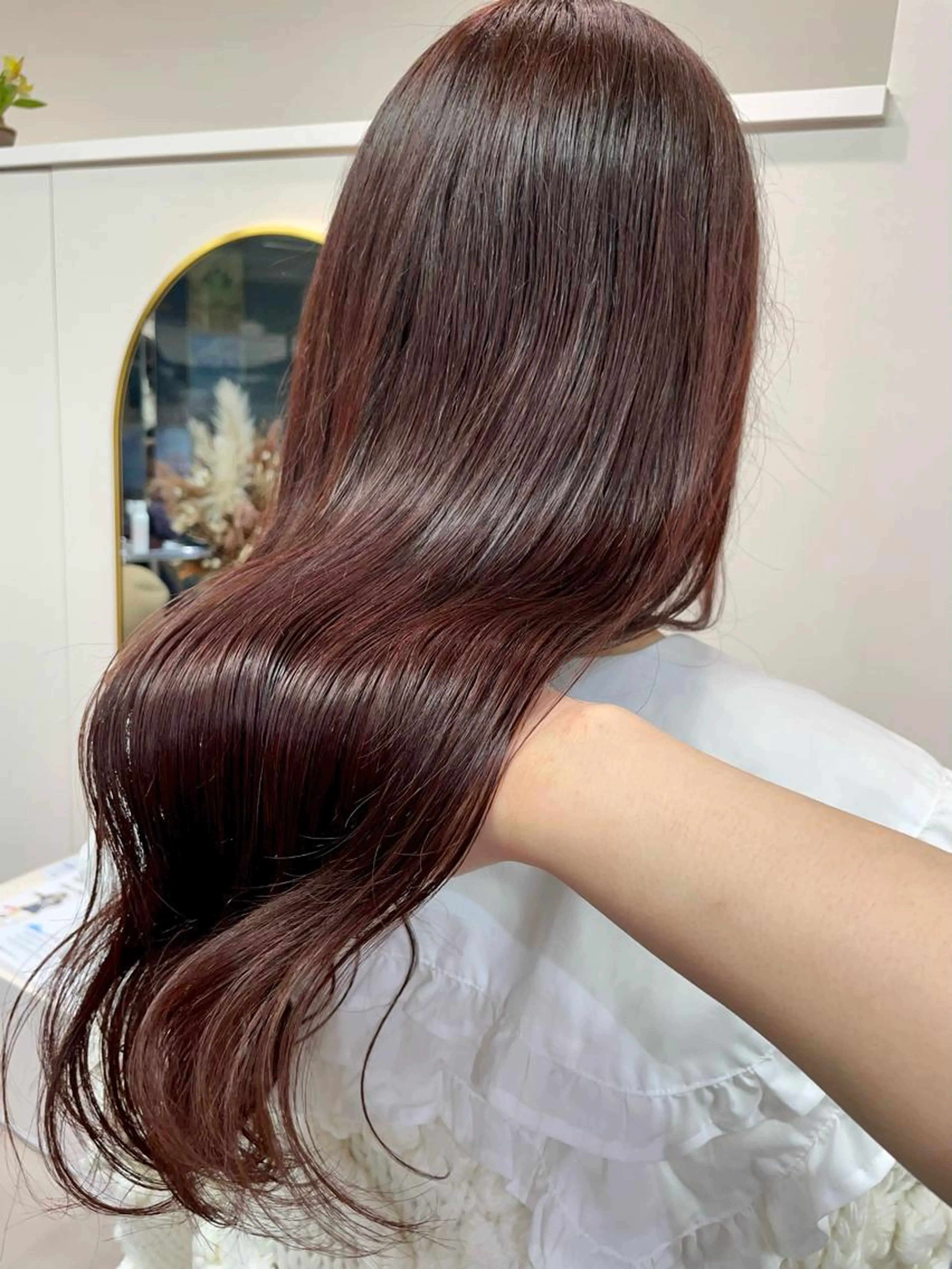 【カラー(ブリーチなし)+トリートメント🌿】の写真