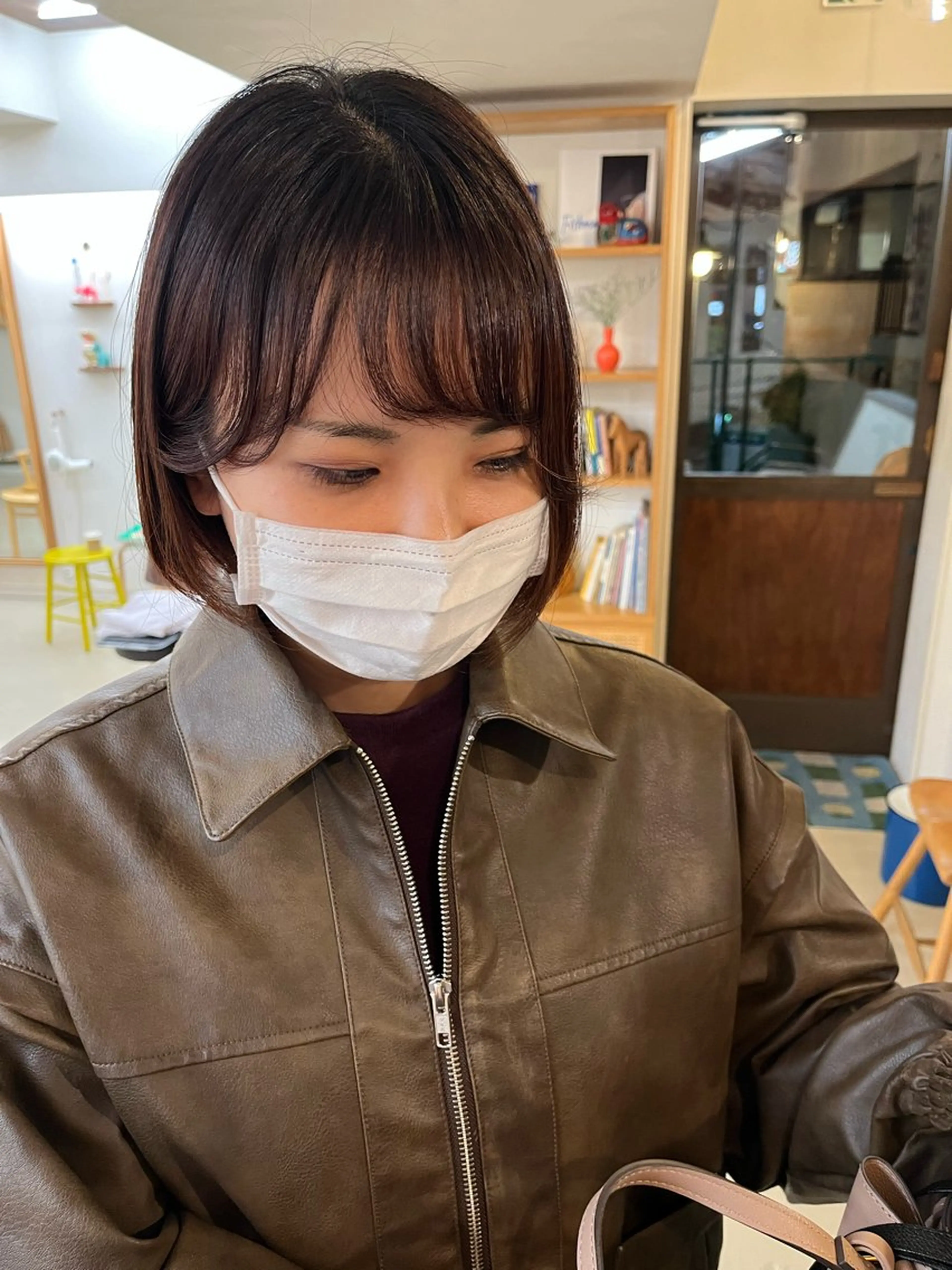 ショート パーマ 宇野澤 銘のヘアスタイル