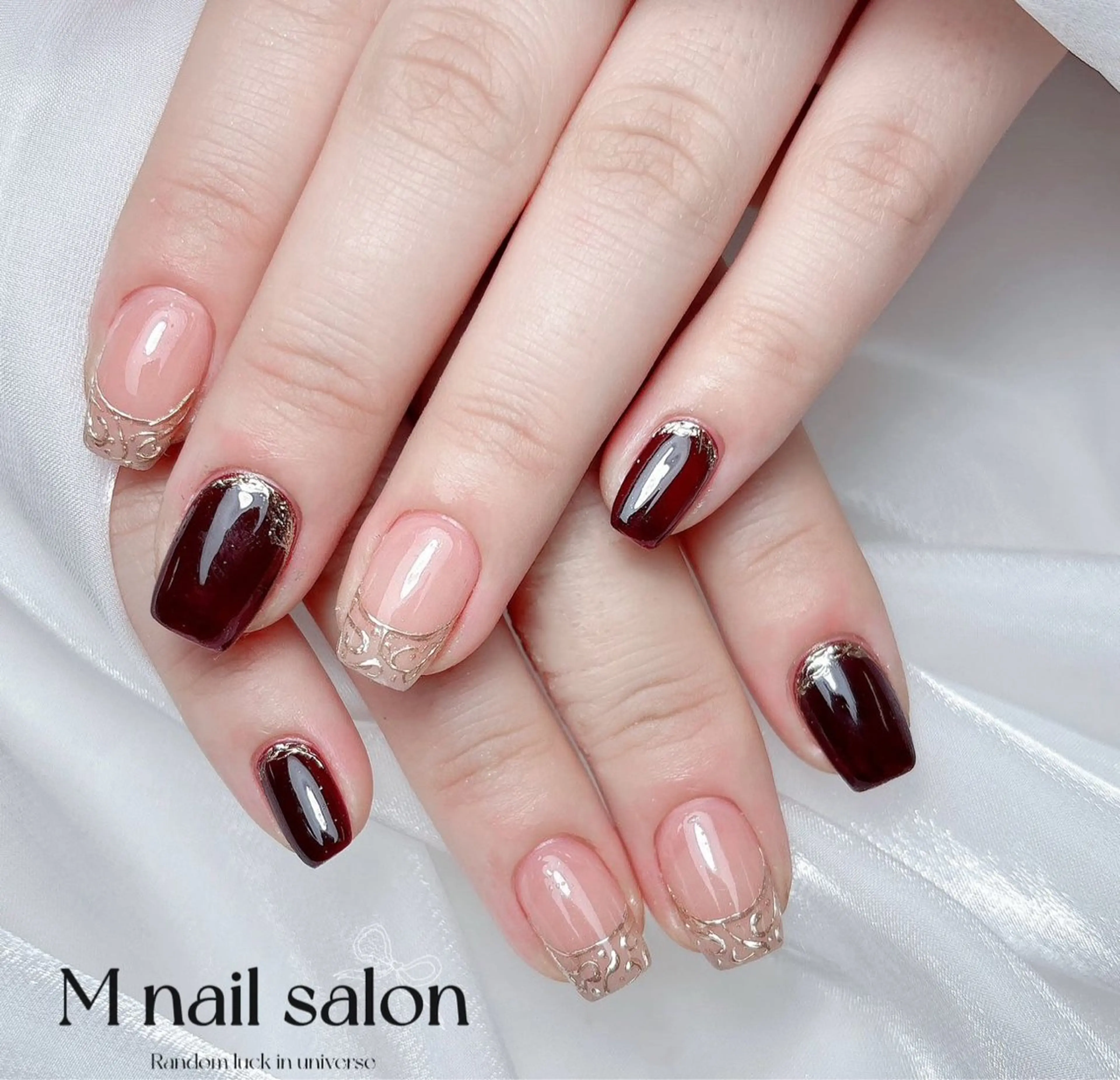 ネイル M🌷nail 長さだし専門店のネイルデザイン