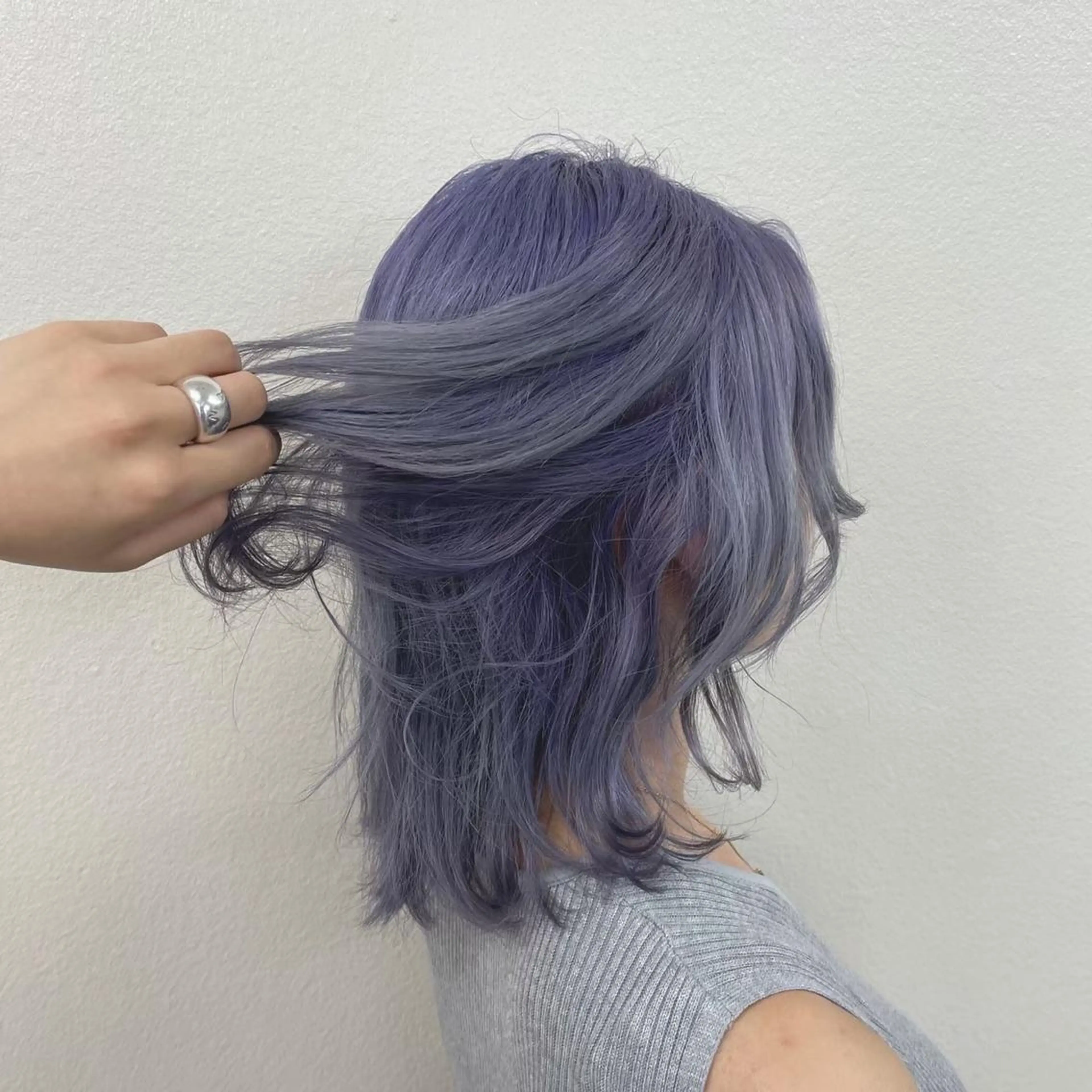 ミディアム カラー 🪄池袋ハイトーン 🪄ブリーチカラーのヘアスタイル