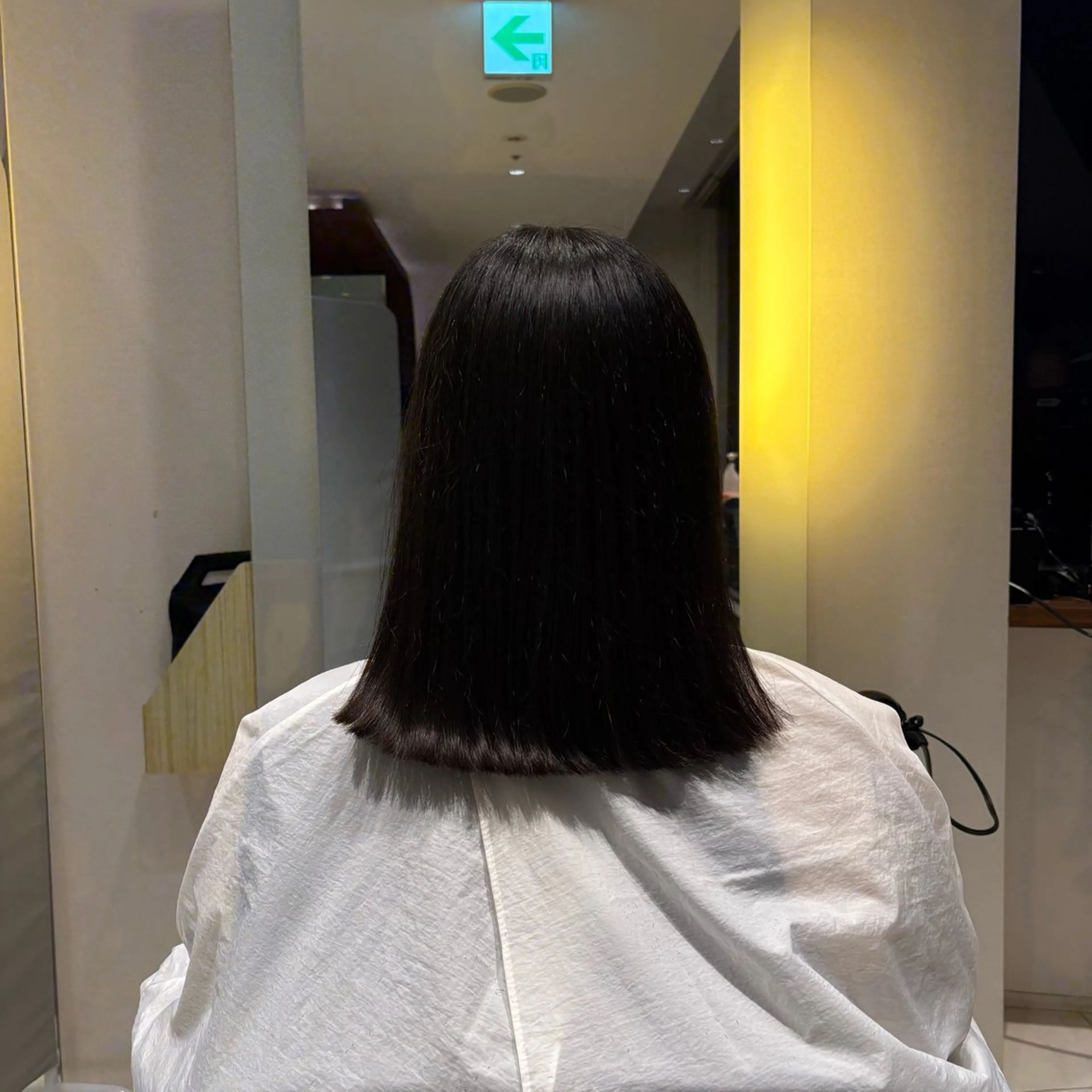セミロング 森田 玲央のヘアスタイル