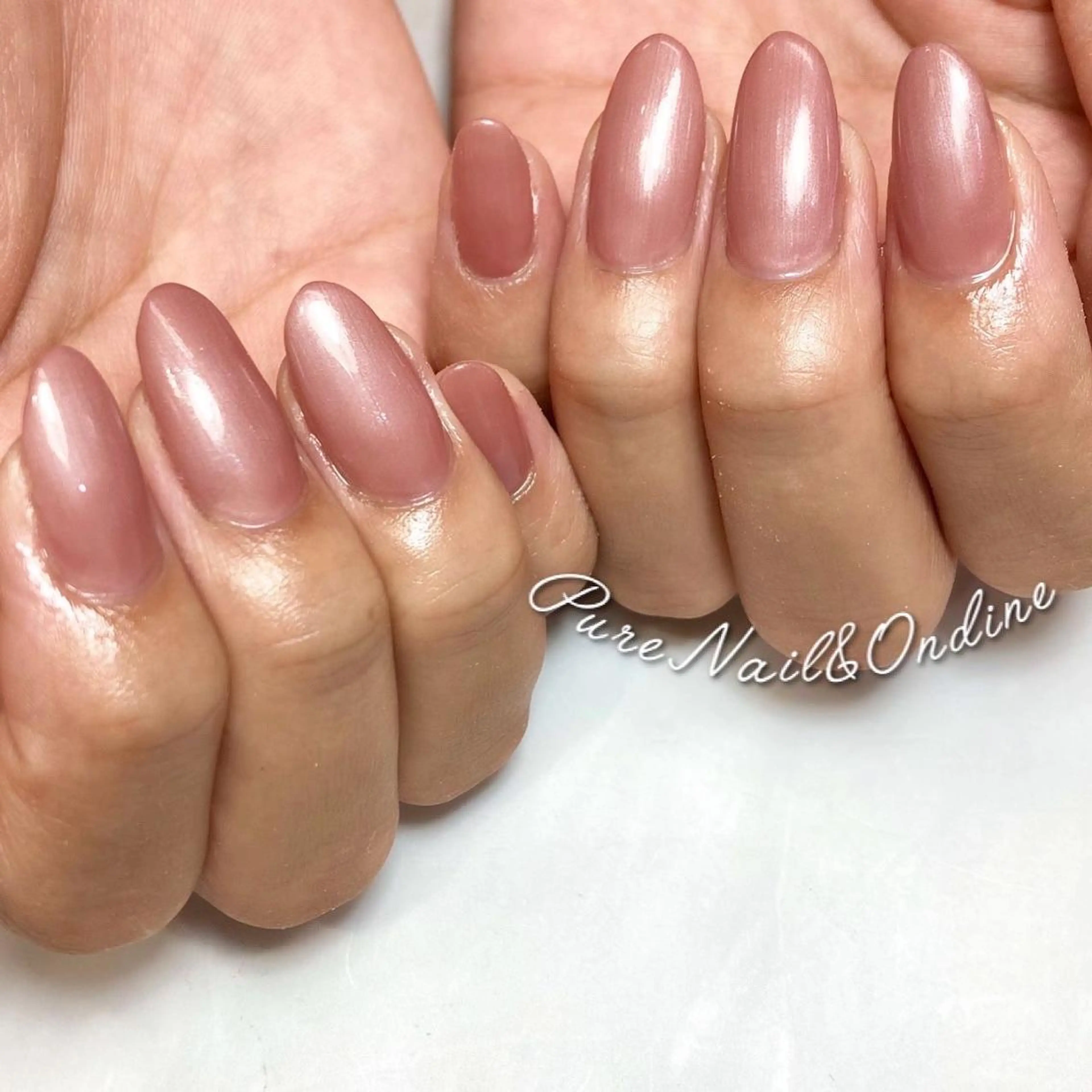 ネイル ハンドネイル ピュアネイル& オンディーヌのネイルデザイン