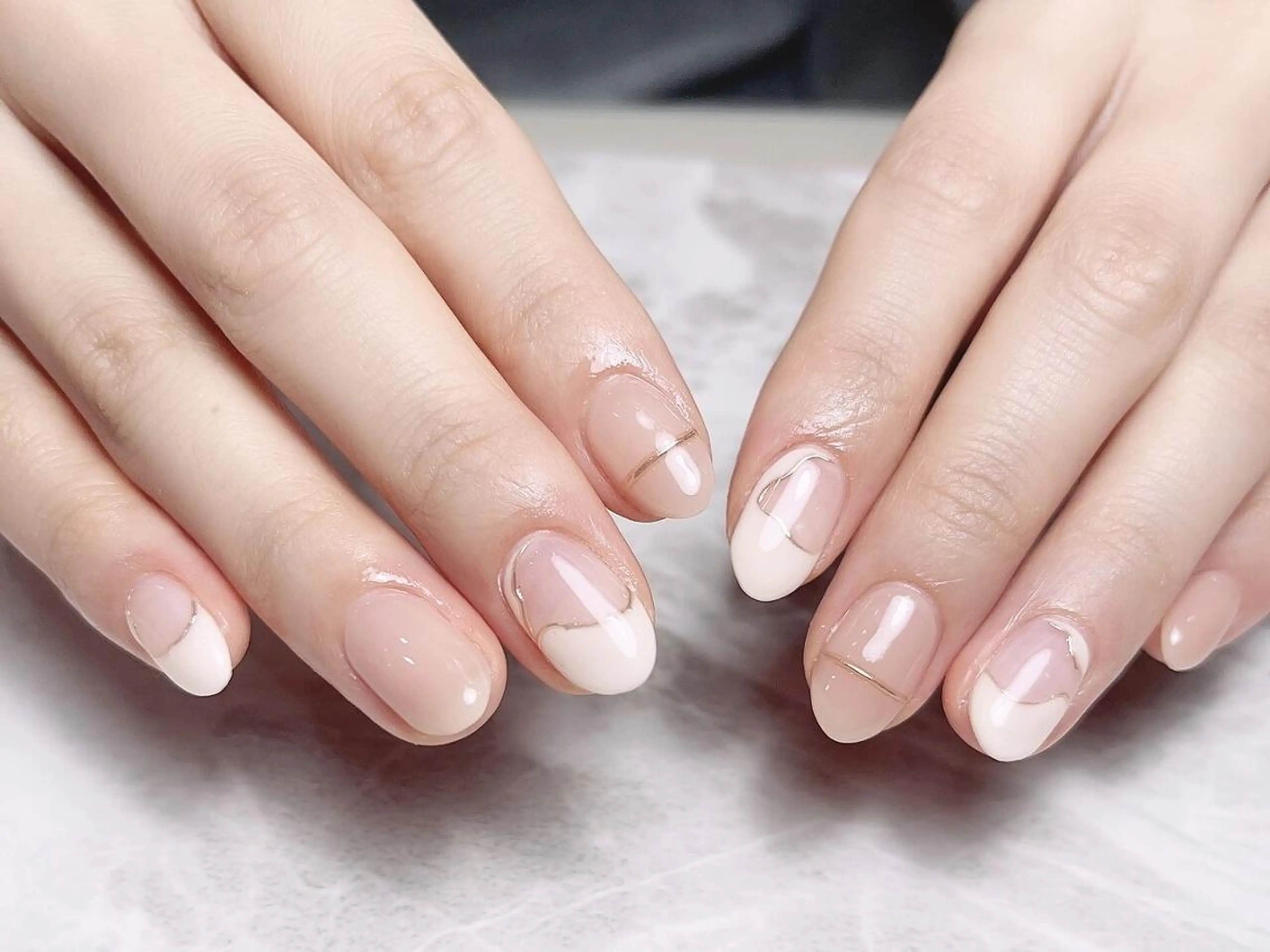 ネイル ハンドネイル Elegant beautyのネイルデザイン