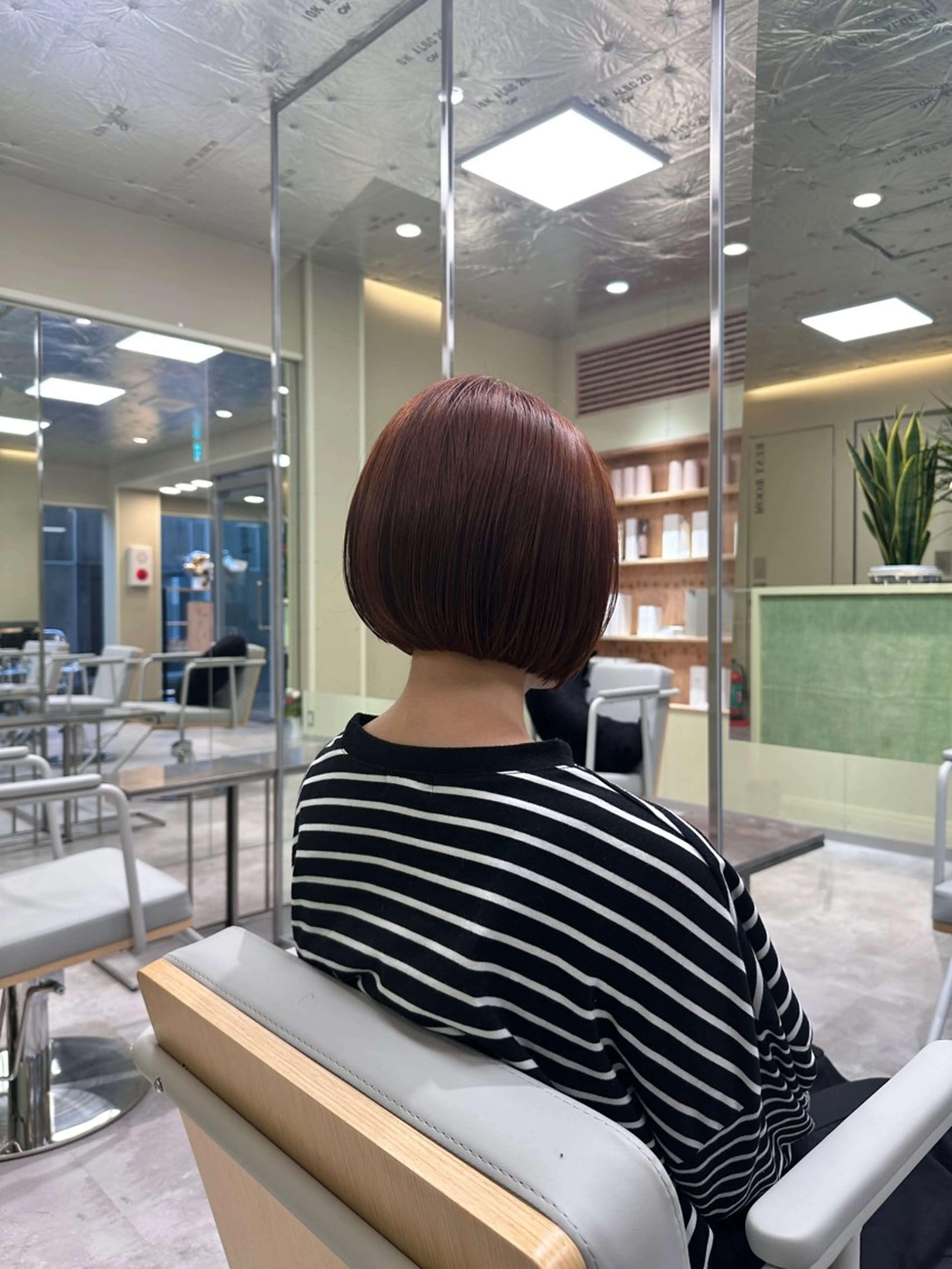 ショート ボブ/ぱつっとボブ/ 谷口 海星のヘアスタイル