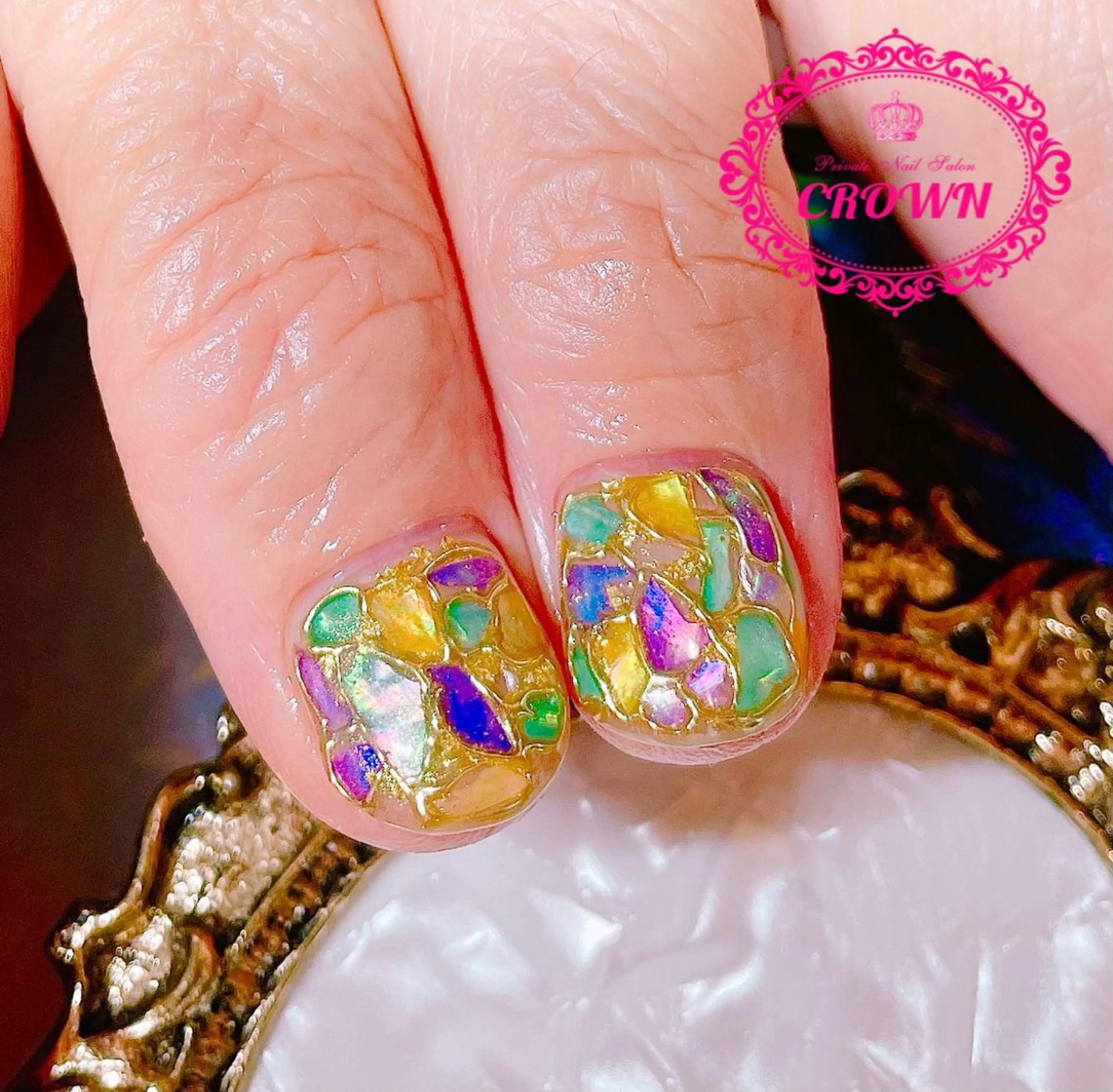 ネイル CROWN プライベートサロンのネイルデザイン