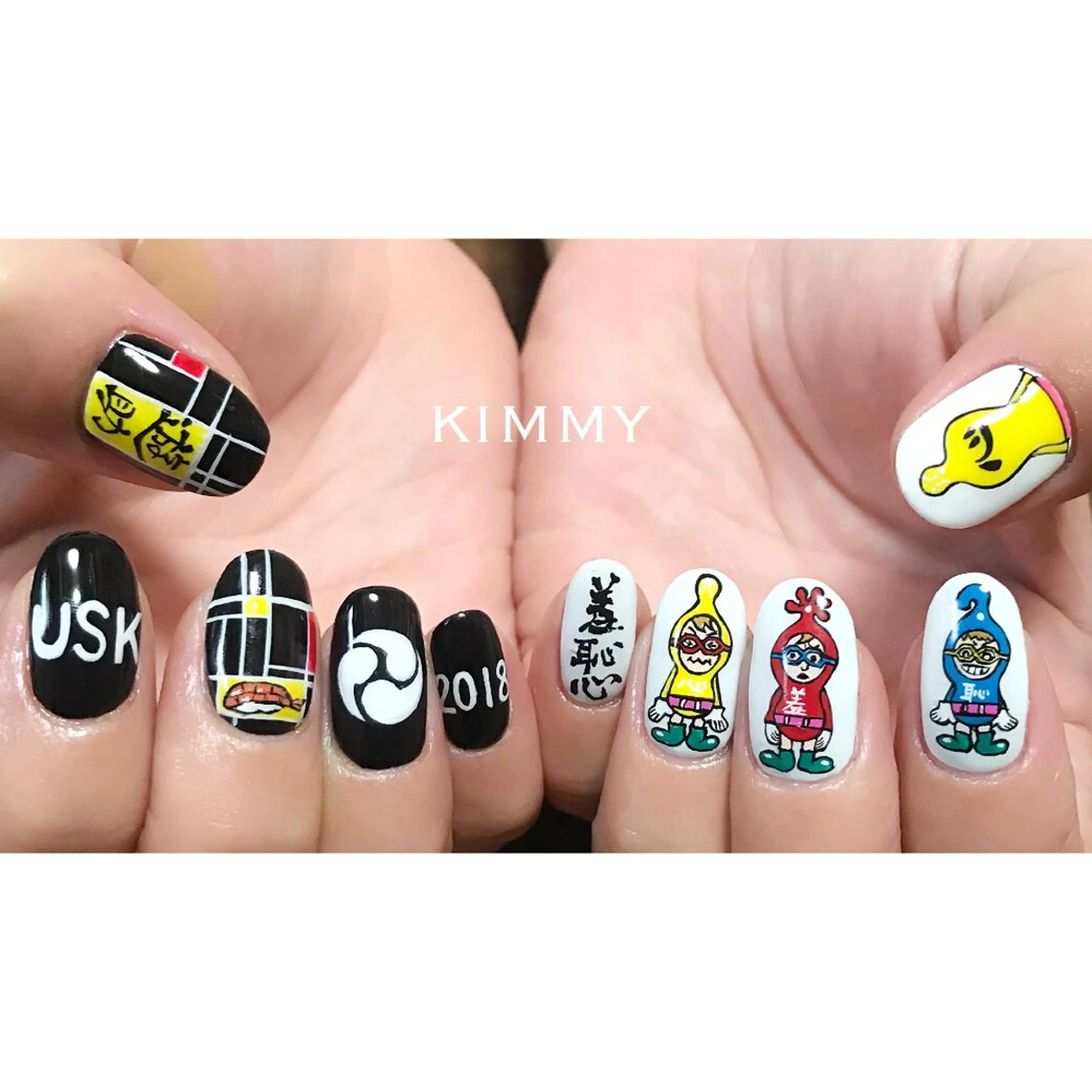 ネイル ハンドネイル kimmy nailsのネイルデザイン