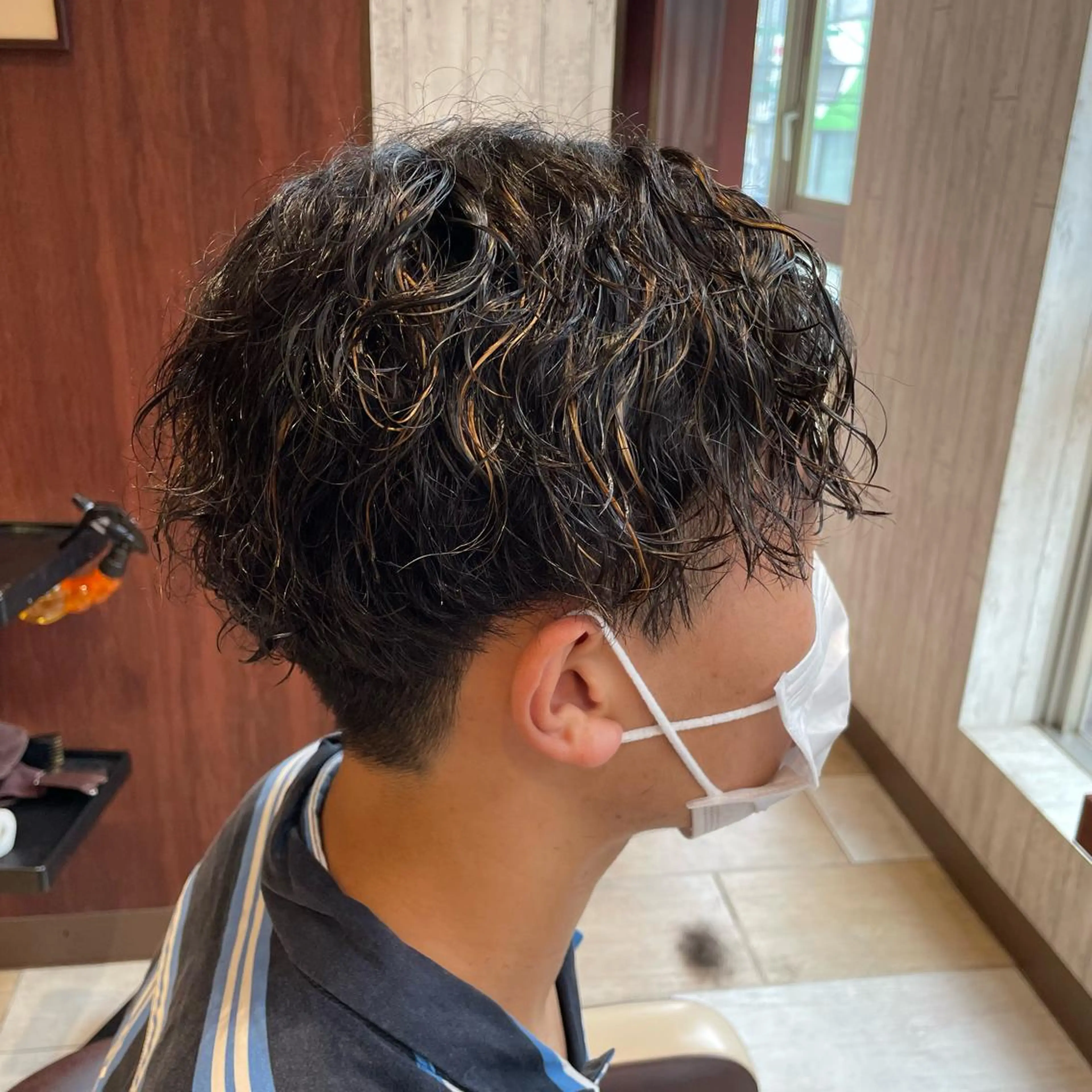 ショート パーマ メンズ ツイスパ/メンズ特化 🦋𝑺𝑶𝑵𝑬のヘアスタイル