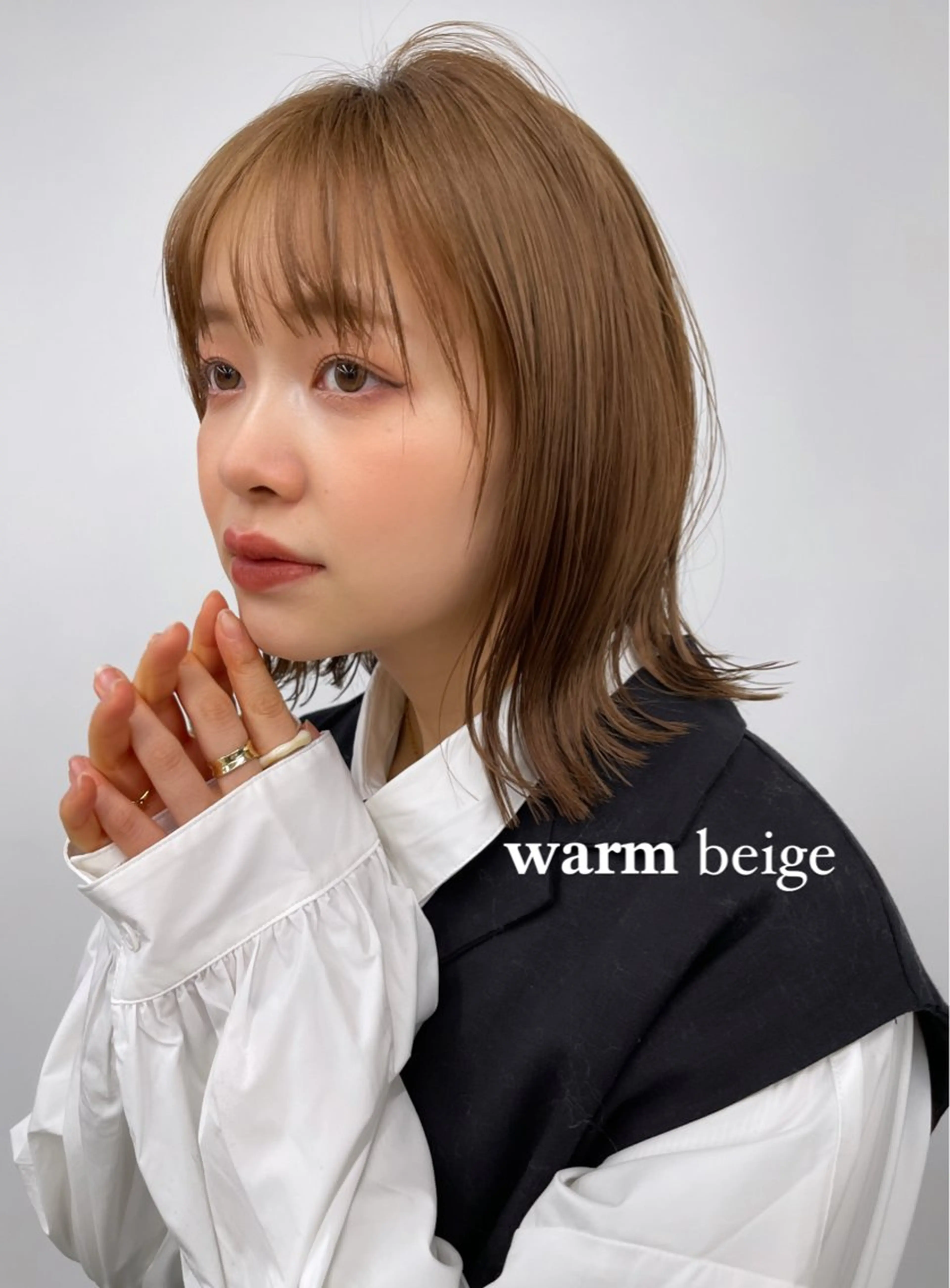 ミディアム カラー 🌻shuka透明感 艶感カラー/新宿🌻のヘアスタイル