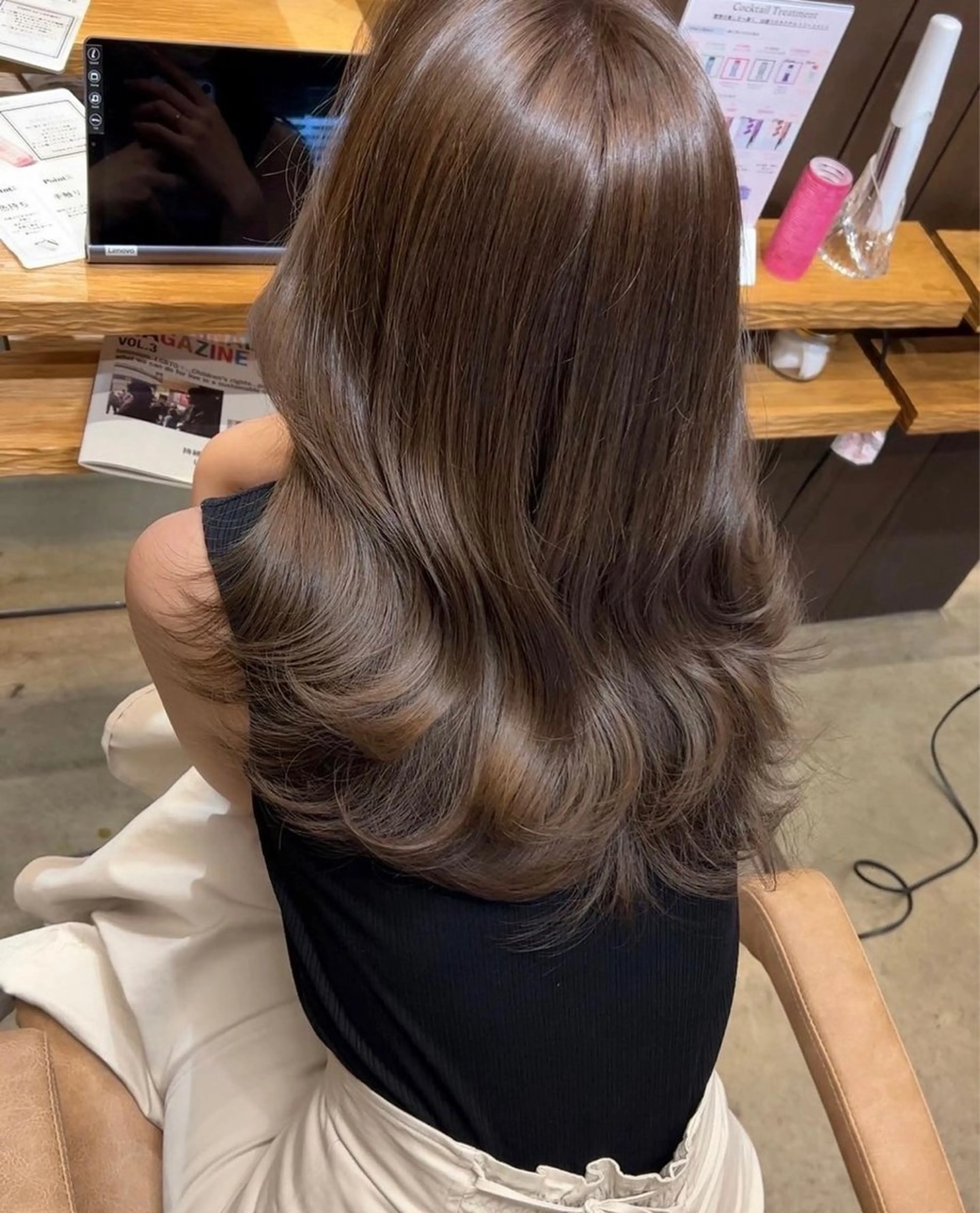 ロング 畑中 希望のヘアスタイル