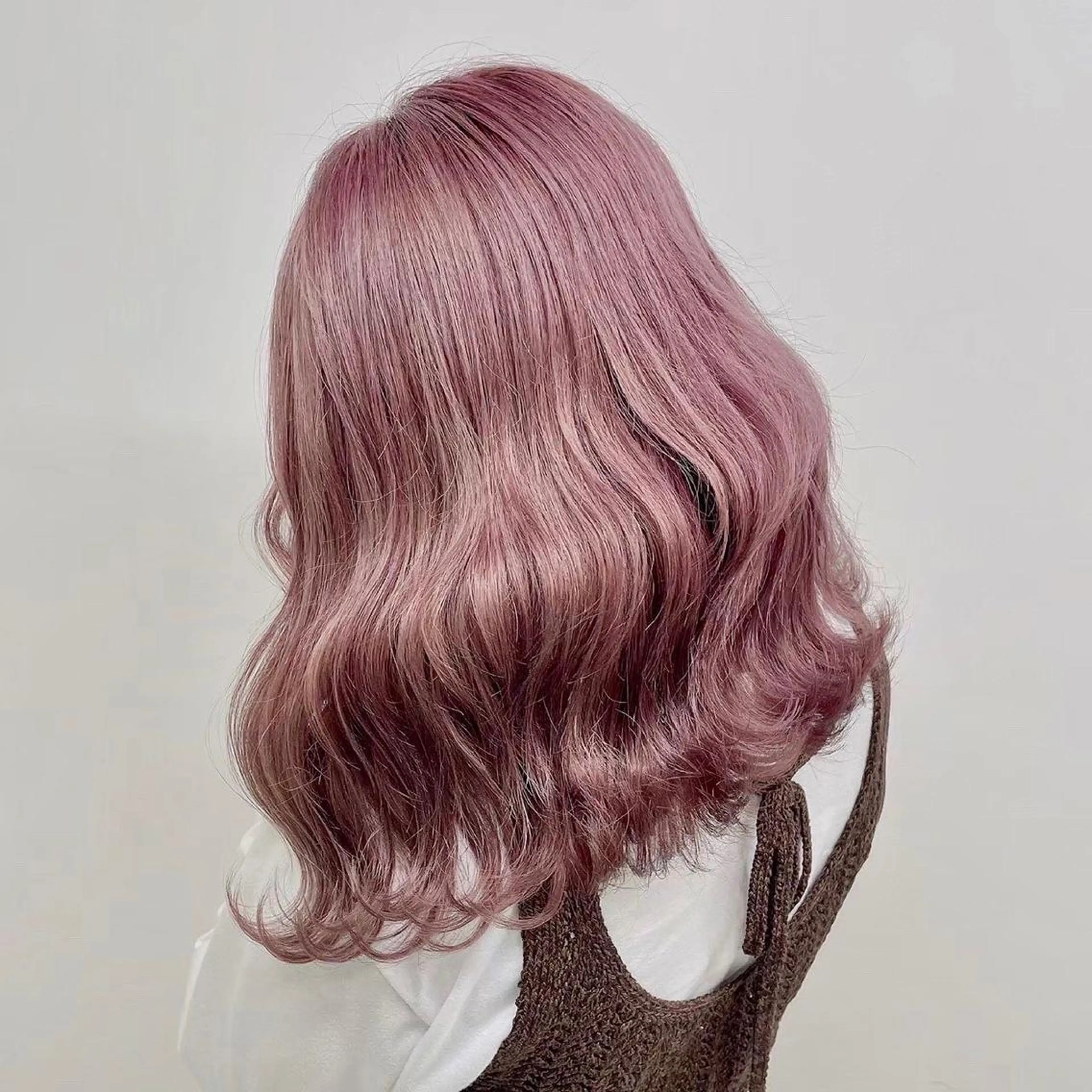 ミディアム コテ巻き風パーマ 🦋にこ🦋のヘアスタイル