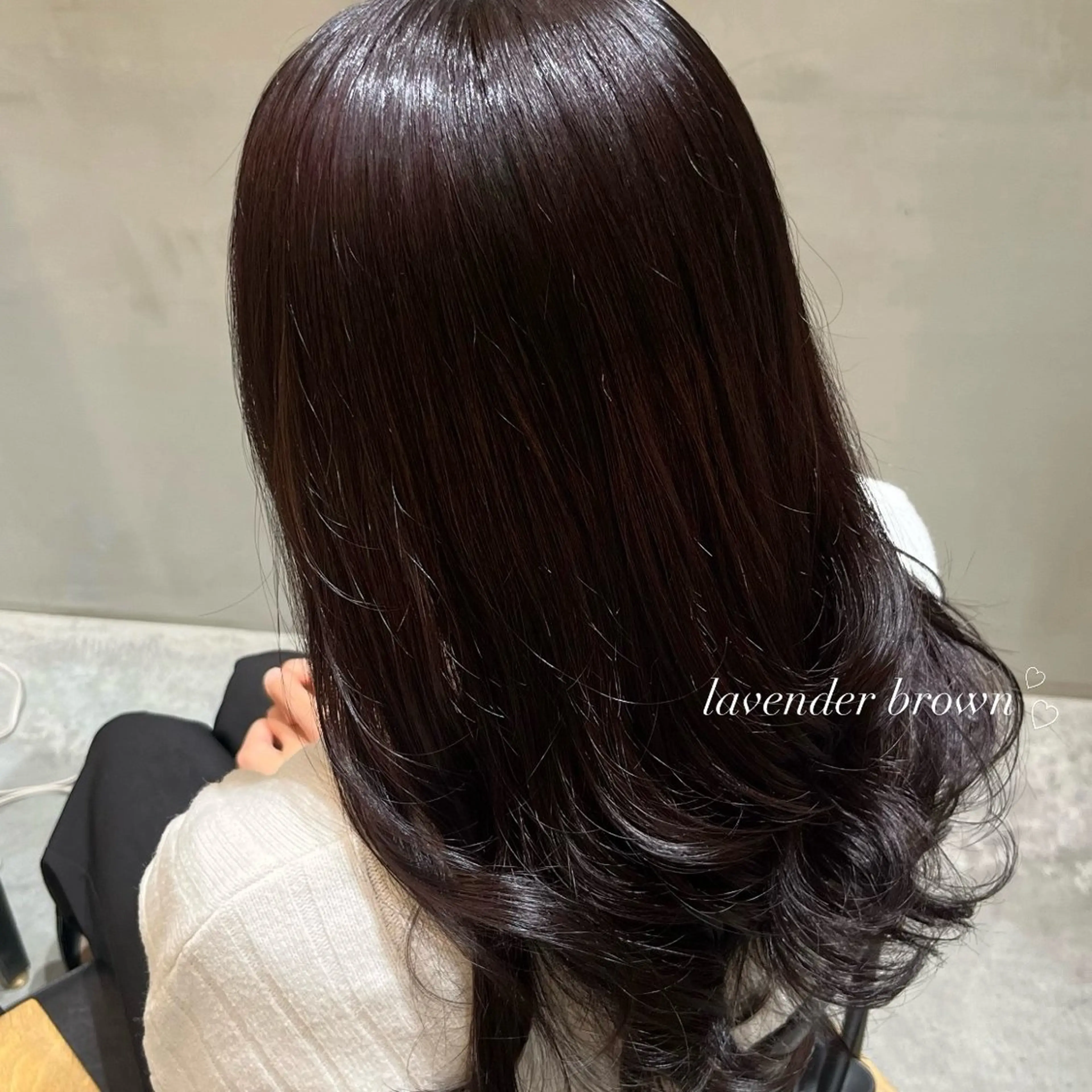 カラー 𝒎𝒐𝒆🩰 名駅/ヘアメ/暖色♡のヘアスタイル