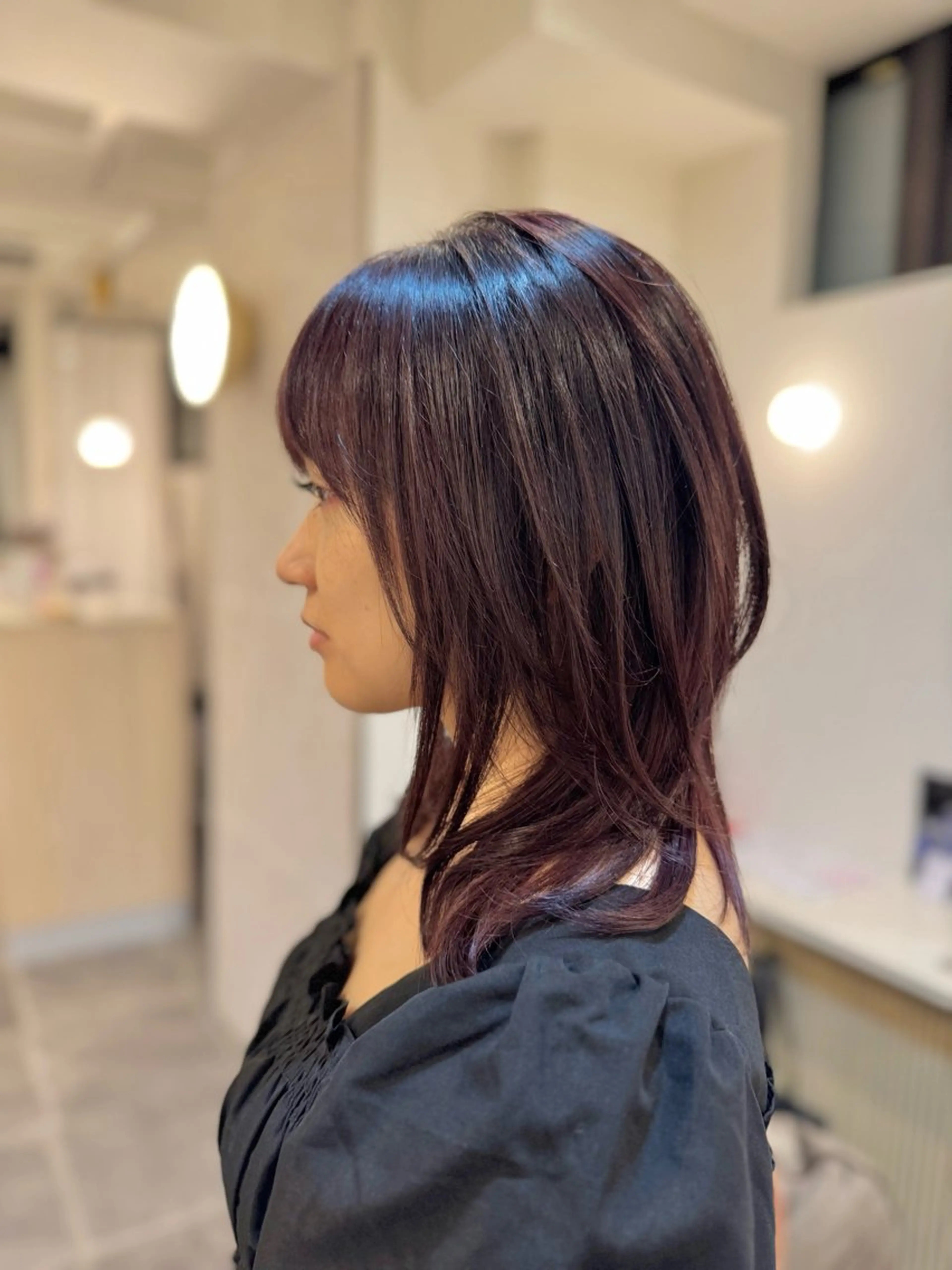 ミディアム perfumeby afloat羽南のヘアスタイル