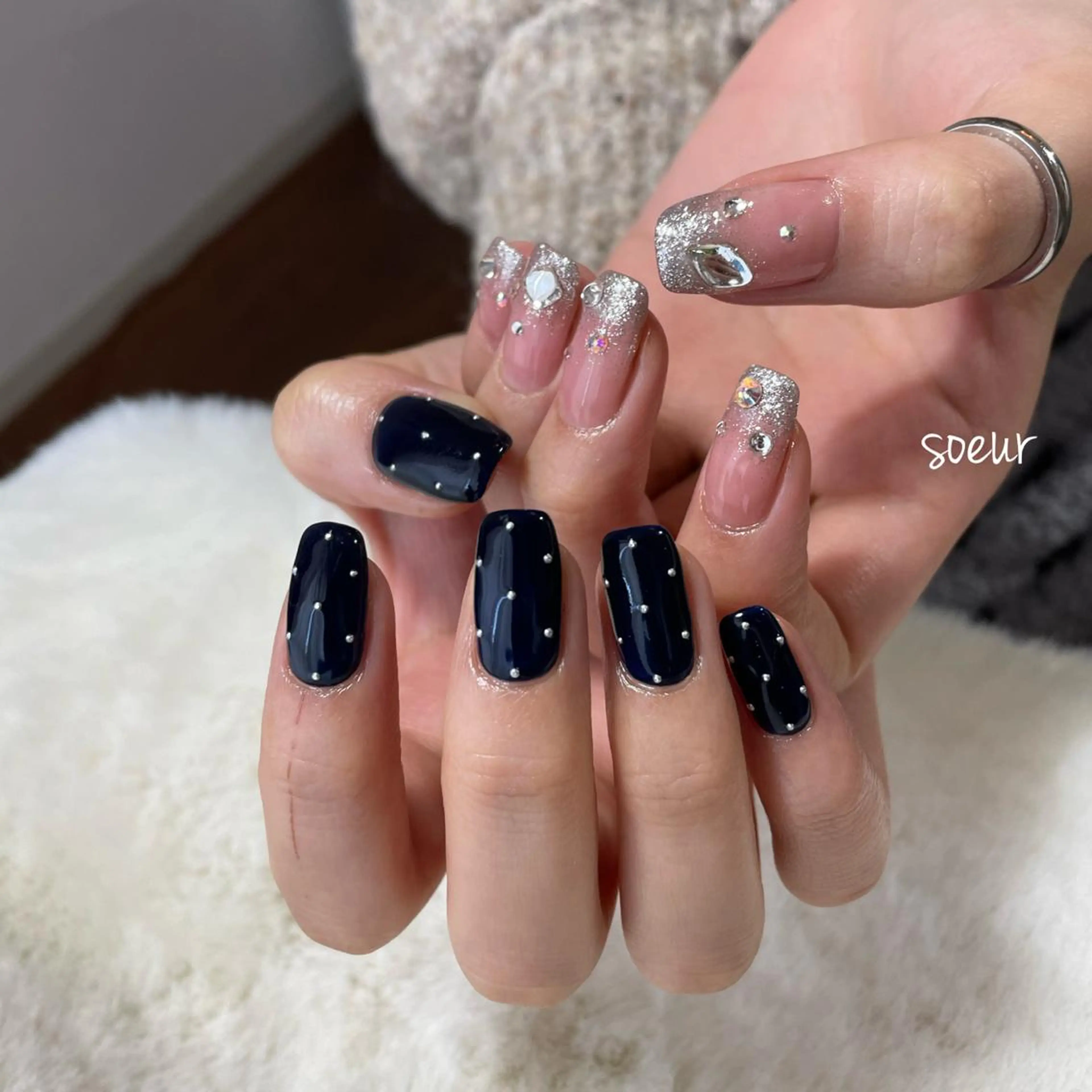 ネイル 持ち込み soeur_ 武蔵浦和のネイルデザイン