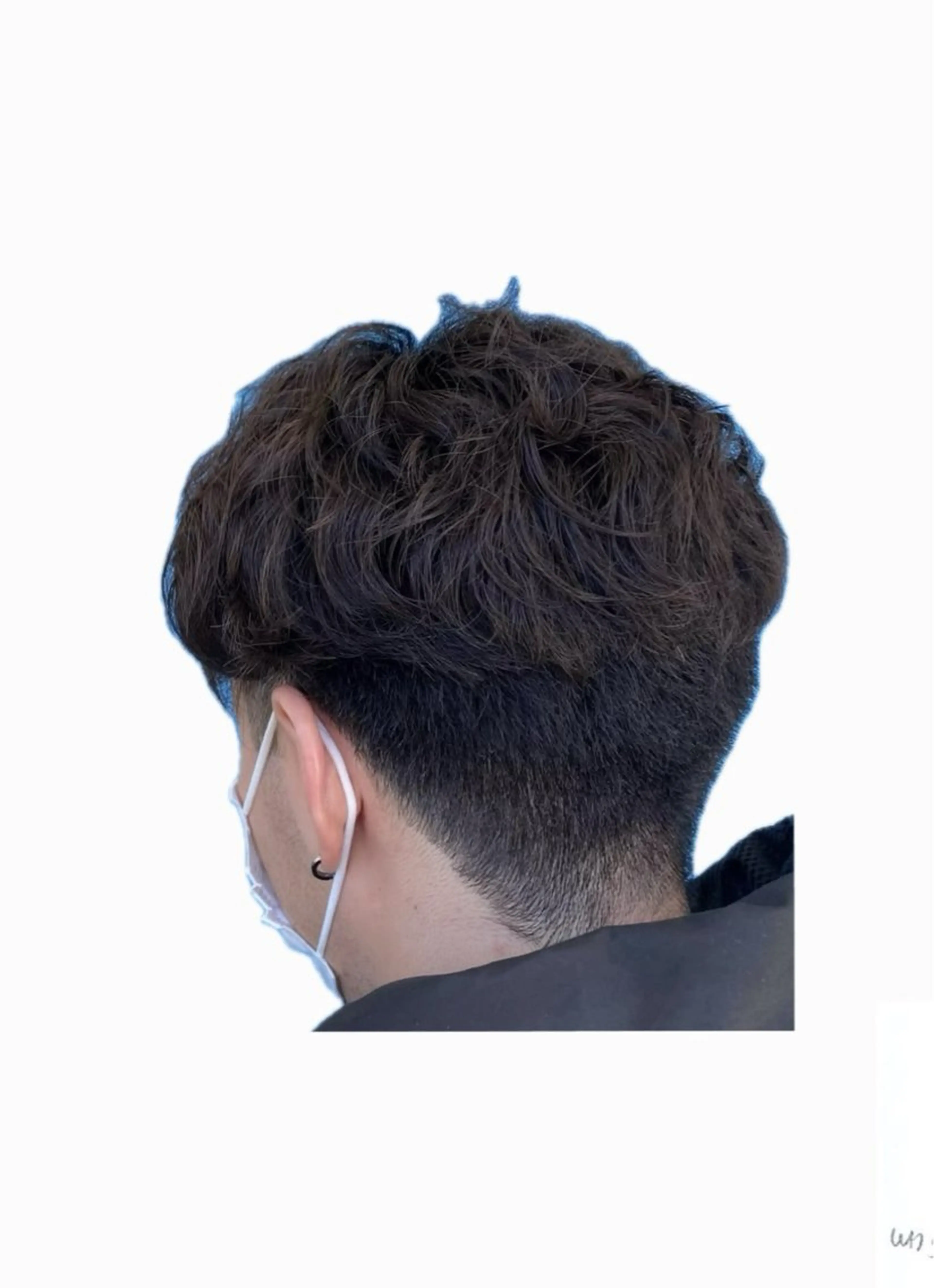 メンズ カット パーマ 中村 由紀のヘアスタイル