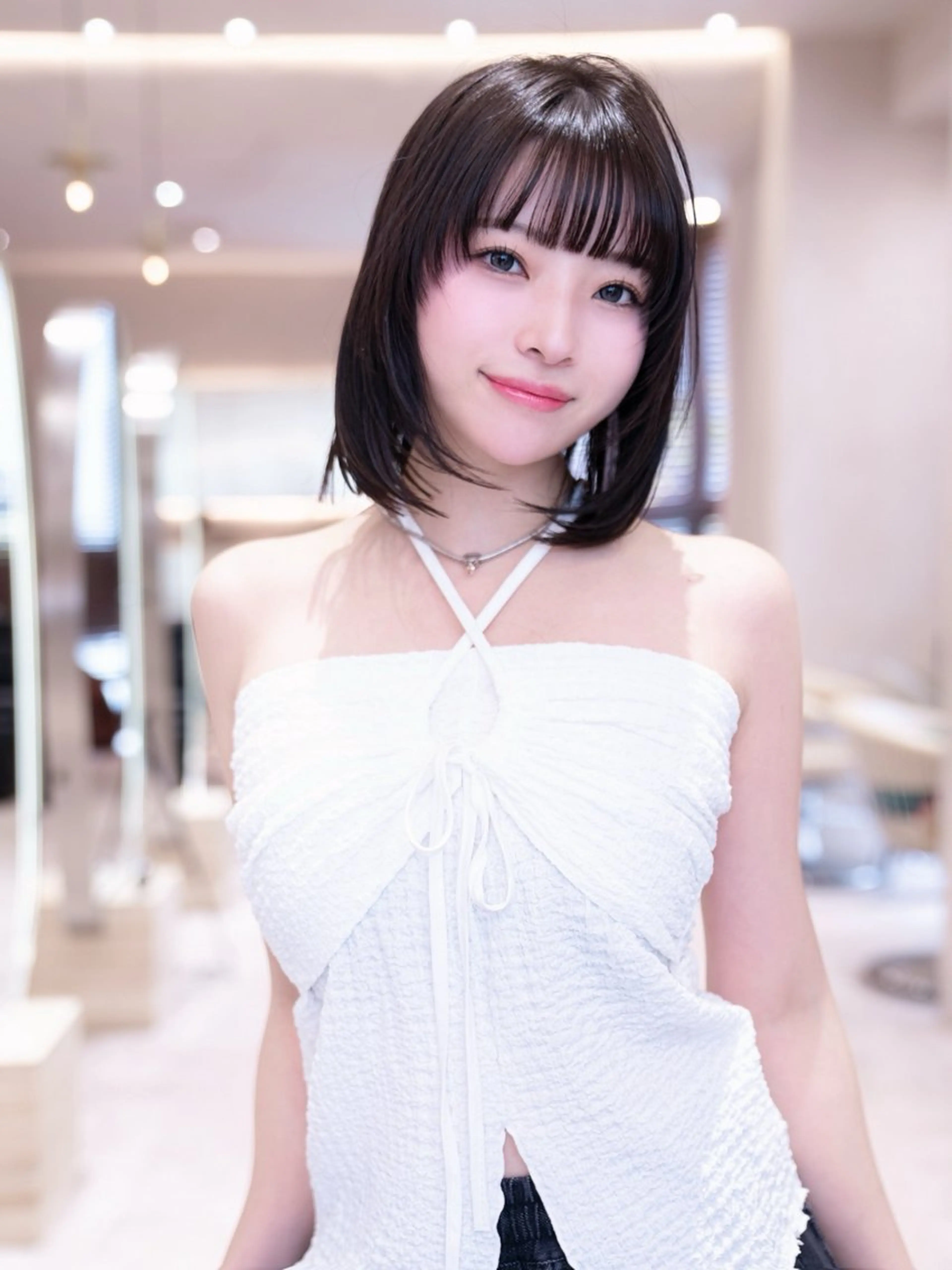 ミディアム カラー 渋谷🎀透明感カラー レイヤー/mikuのヘアスタイル