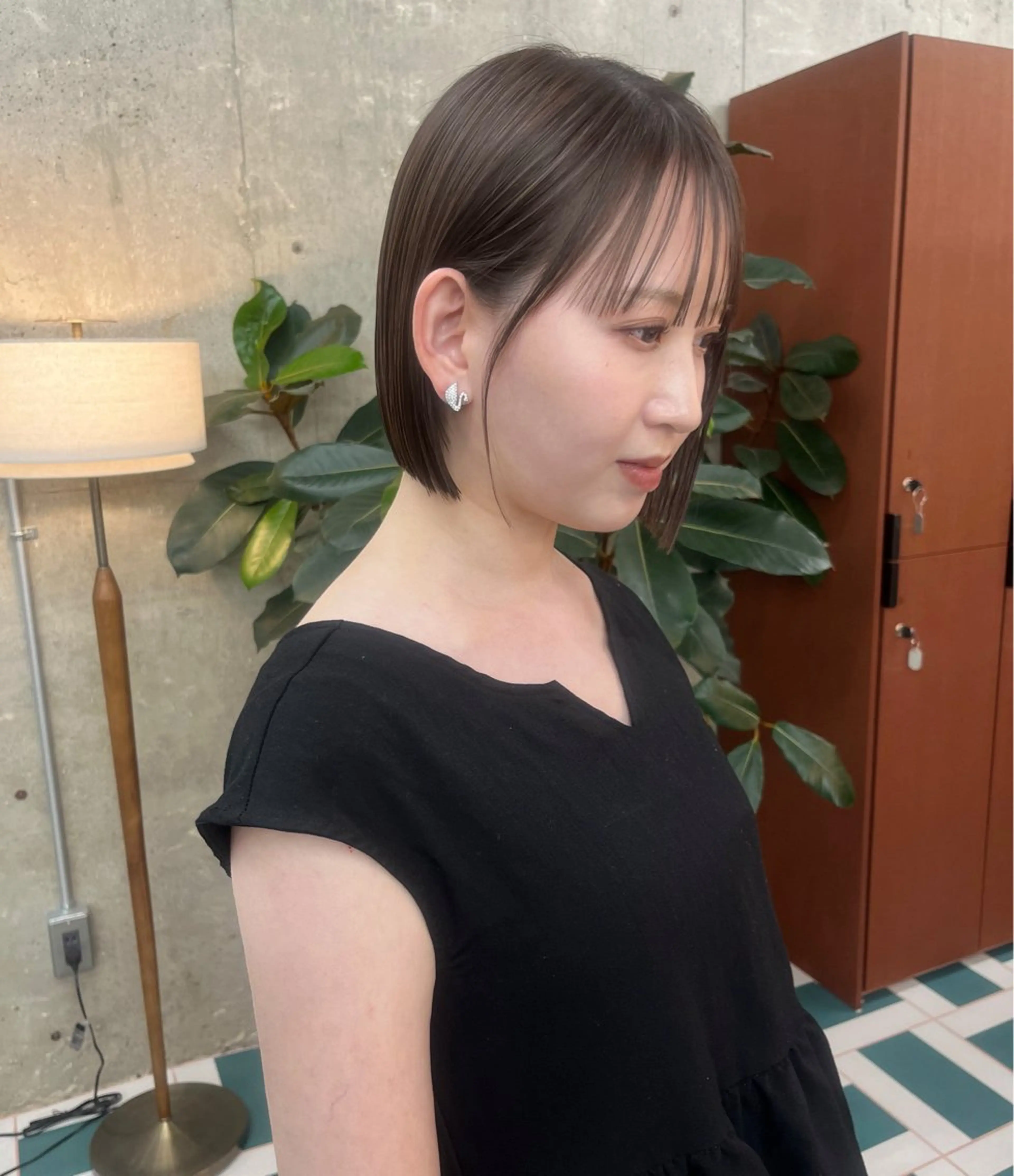 ショート HINA/栄/ボブ/ ボブパーマ/インナーのヘアスタイル